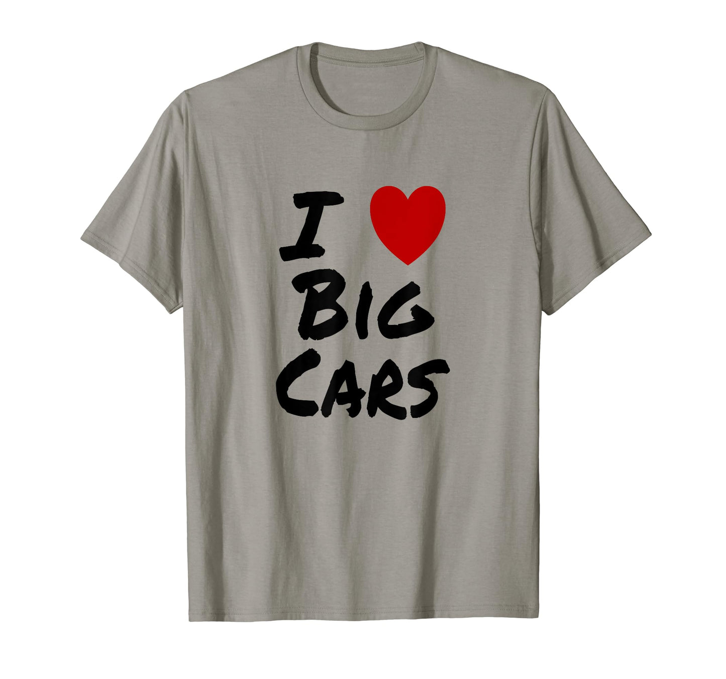 I Heart Love Big Cars Mechanic T-Shirt - Casual Everyday Wear Men Women - T-Shirt, Sweatshirt, Hoodie