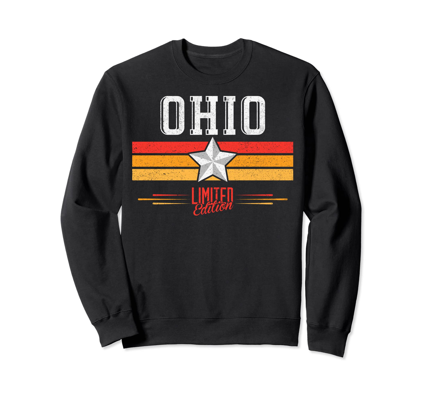 Ohio Stripes Ohio Gifts Ohio Sweatshirt - Graphic Print Men Women - T-Shirt, Sweatshirt, Hoodie