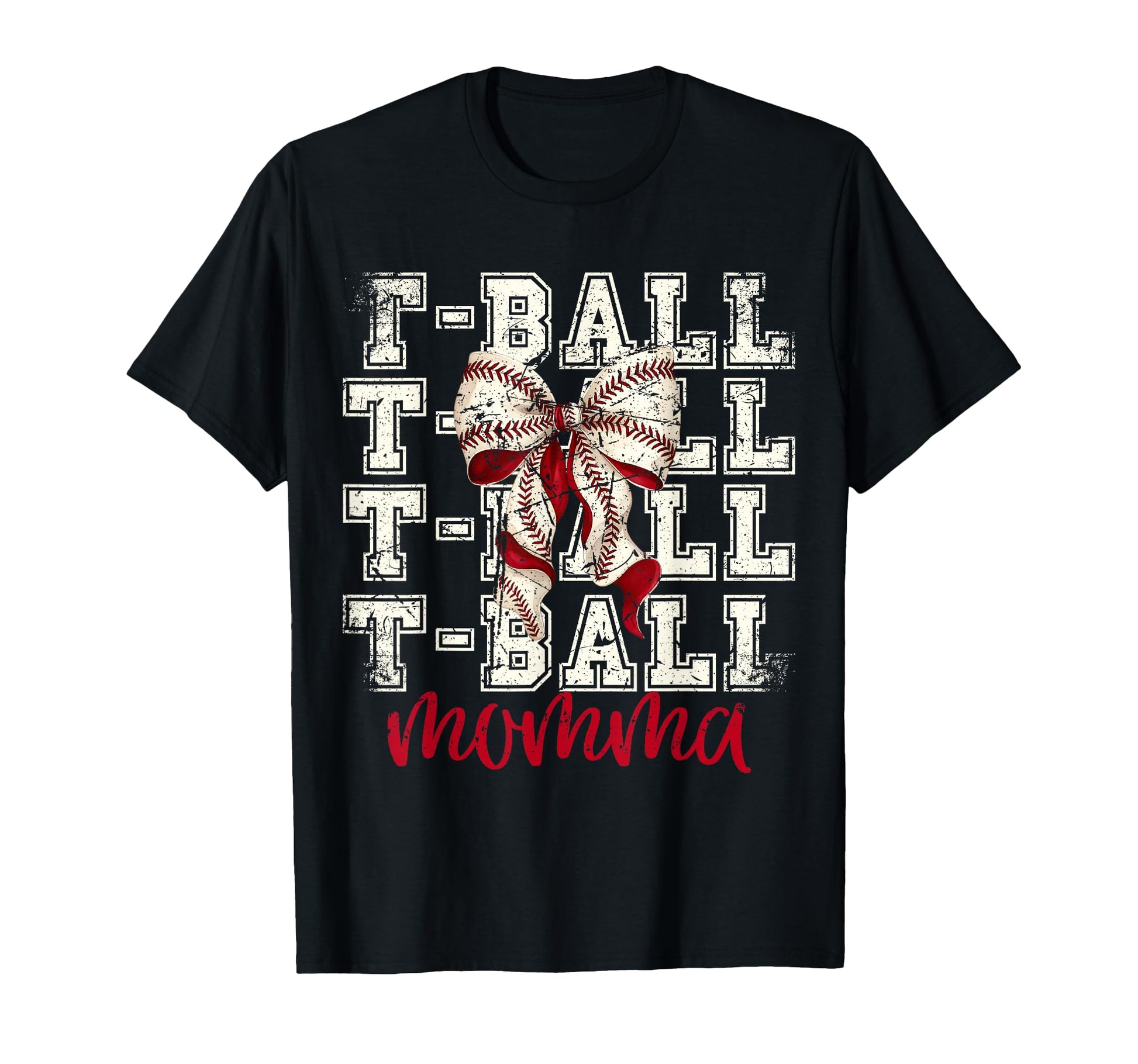 Tball Momma Teeball T Ball Coquette T-Shirt - Streetwear Style Men Women - T-Shirt, Sweatshirt, Hoodie