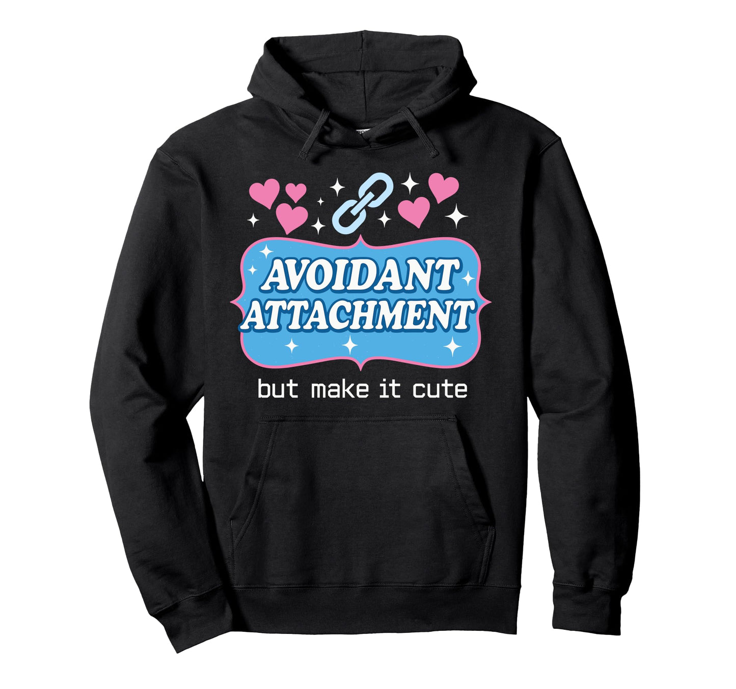 Hot Anxiety Glam Therapy Overthinking Hoodie - Graphic Print Unisex - T-Shirt, Sweatshirt, Hoodie