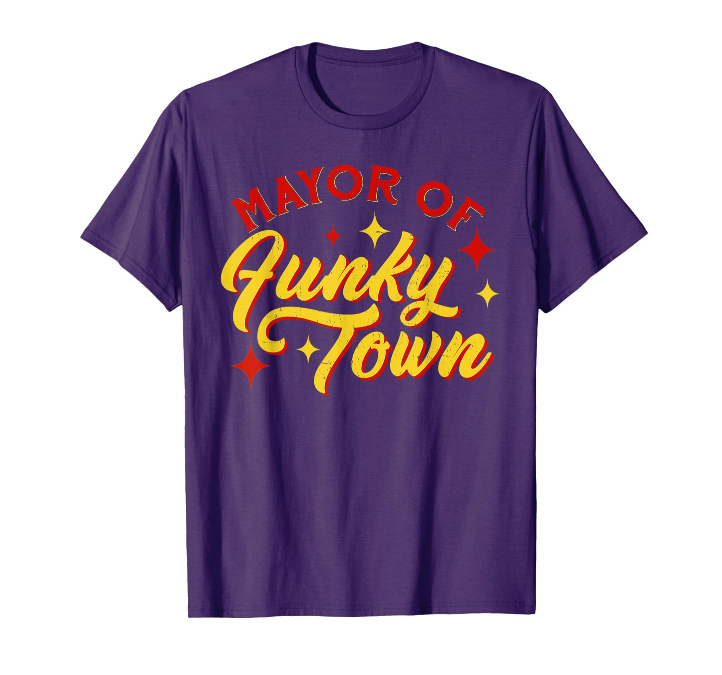 Mayor Funky Town 1970S Disco Funk 70S T-Shirt - Aesthetic Graphic Unisex - T-Shirt, Sweatshirt, Hoodie