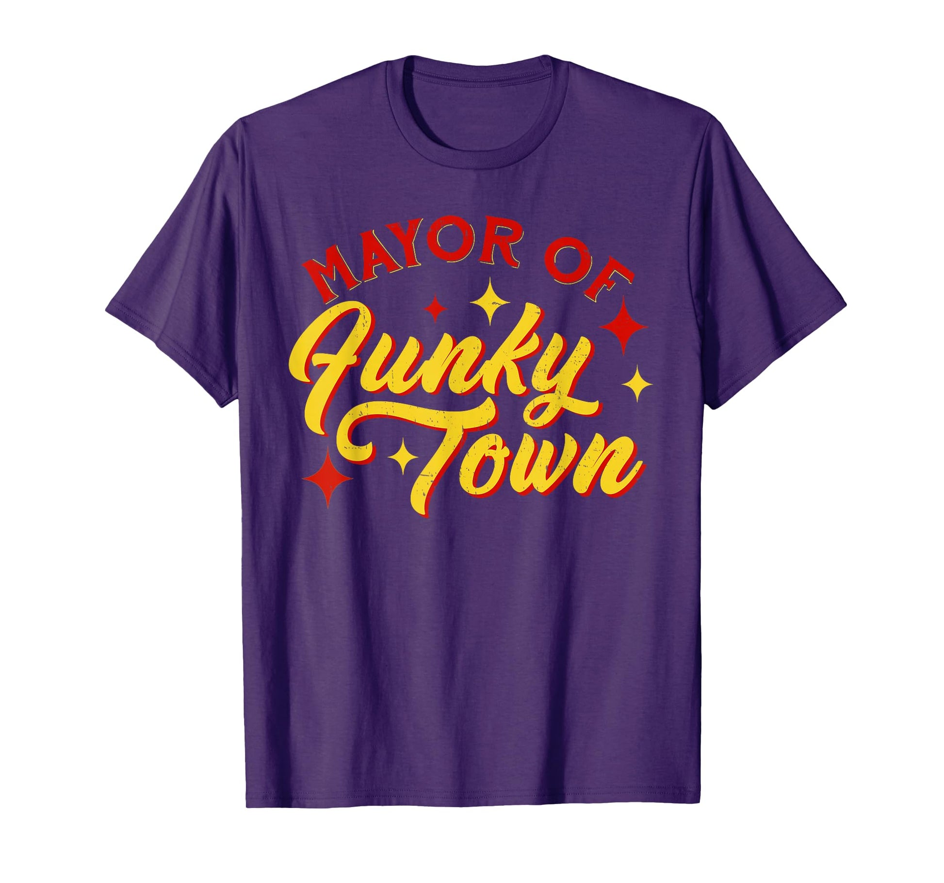 Mayor Funky Town 1970S Disco Funk 70S T-Shirt - Aesthetic Graphic Unisex - T-Shirt, Sweatshirt, Hoodie