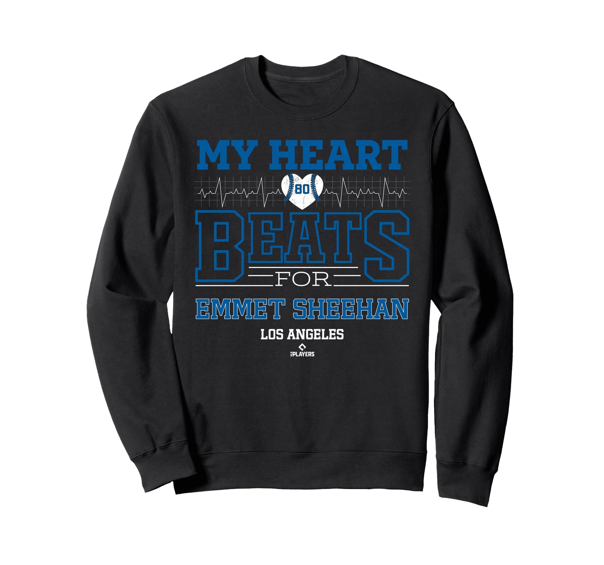 My Heart Beats Emmet Sheehan Los Sweatshirt - Streetwear Style for Adults - T-Shirt, Sweatshirt, Hoodie