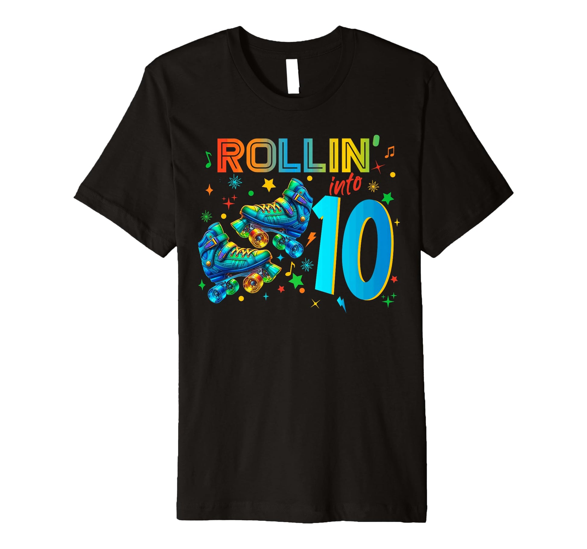 Roller Skates Birthday Costume T-Shirt - Unique Graphic for Adults - T-Shirt, Sweatshirt, Hoodie