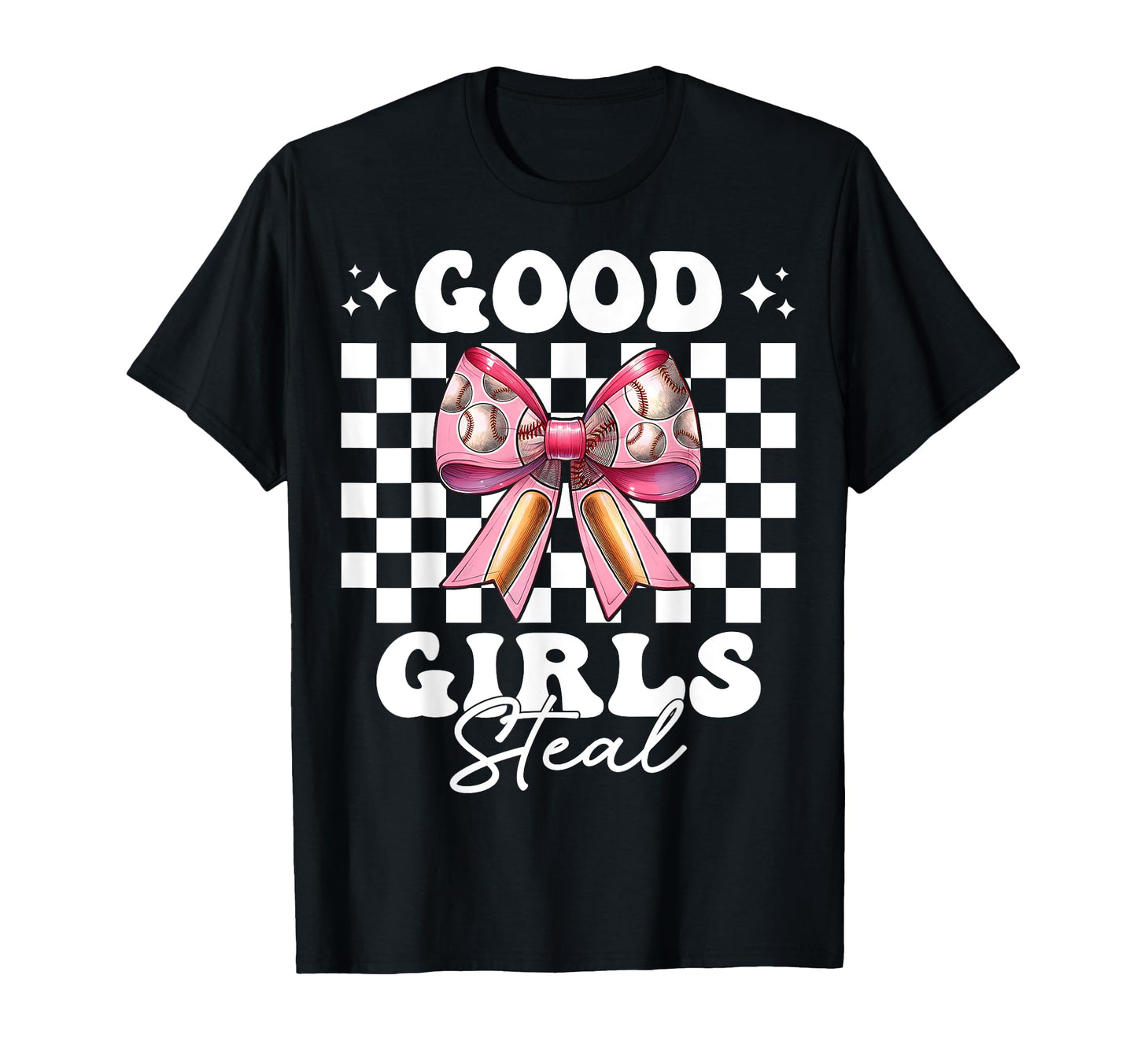Baseball Mom Mothers Day Coquette Bow Good T-Shirt - Unique Graphic Unisex - T-Shirt, Sweatshirt, Hoodie
