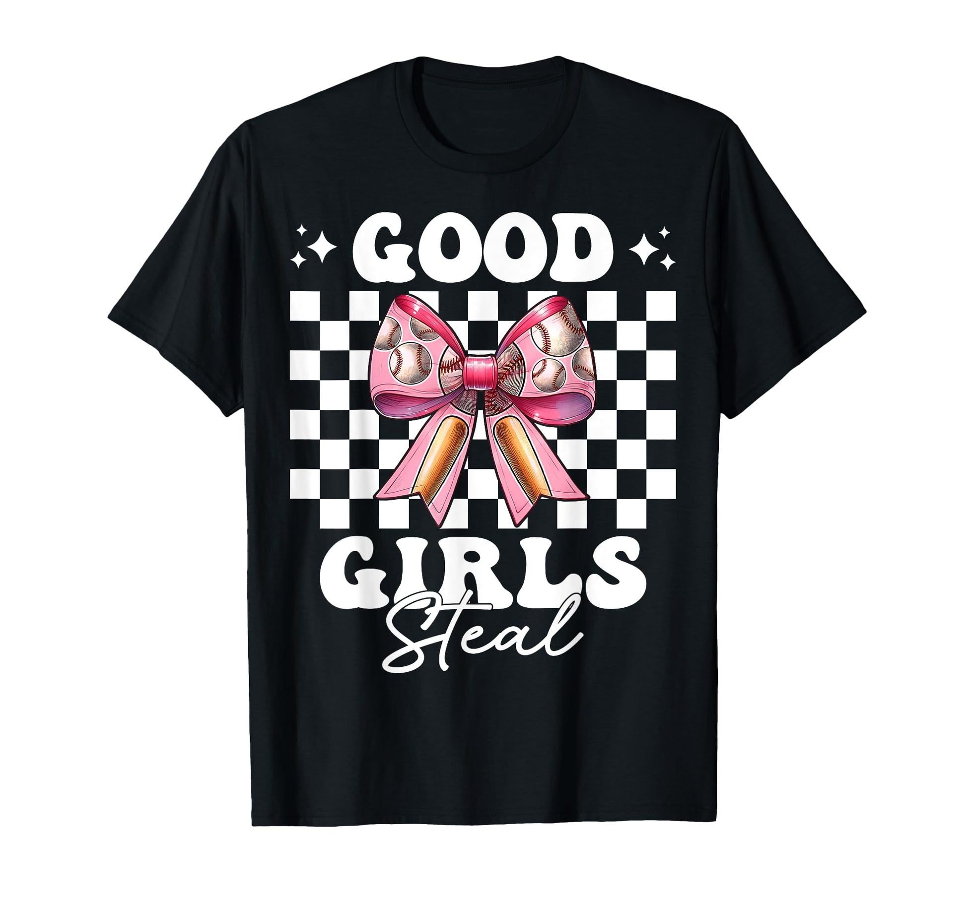Baseball Mom Mothers Day Coquette Bow Good T-Shirt - Unique Graphic Unisex - T-Shirt, Sweatshirt, Hoodie