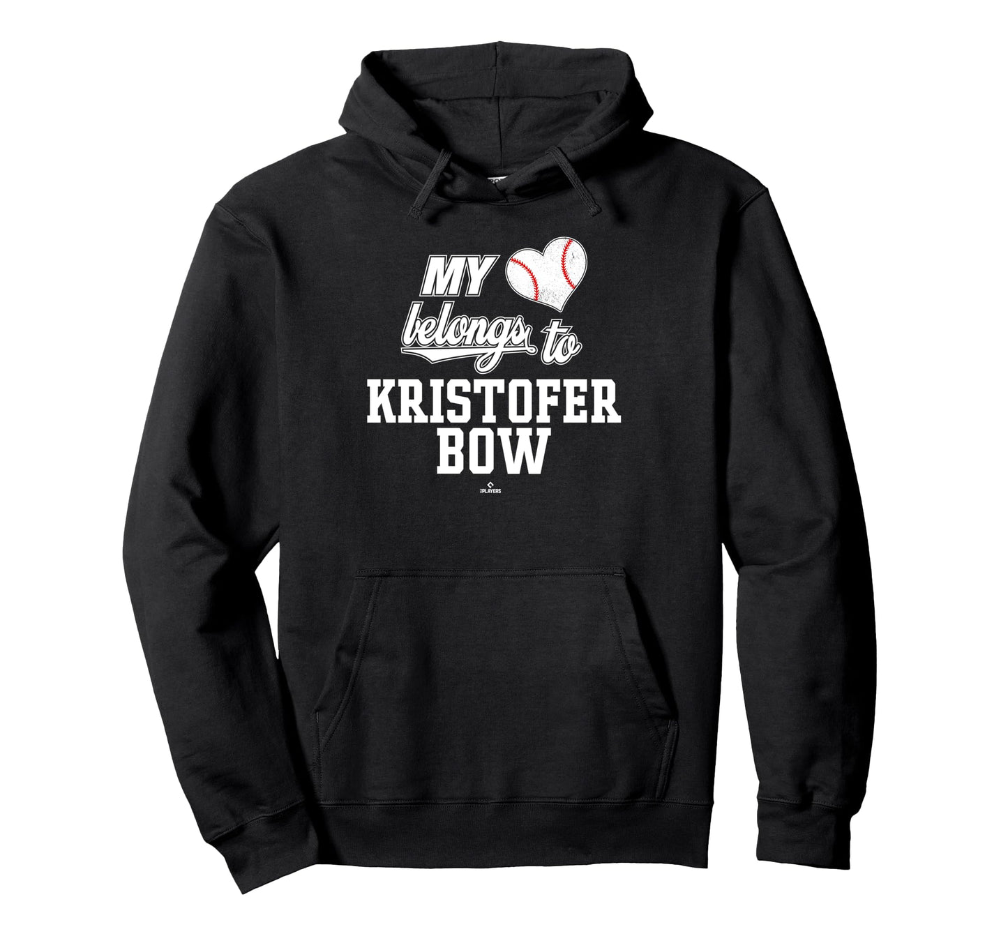 My Heart Belongs To Kristofer Bow Hoodie - Custom Art Print Men Women - T-Shirt, Sweatshirt, Hoodie