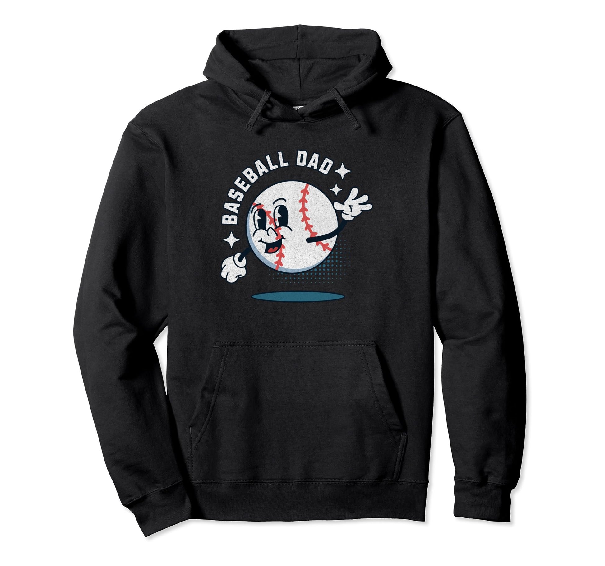 Baseball Dad Baseball Season Sports Hoodie - Custom Art Print Men Women - T-Shirt, Sweatshirt, Hoodie