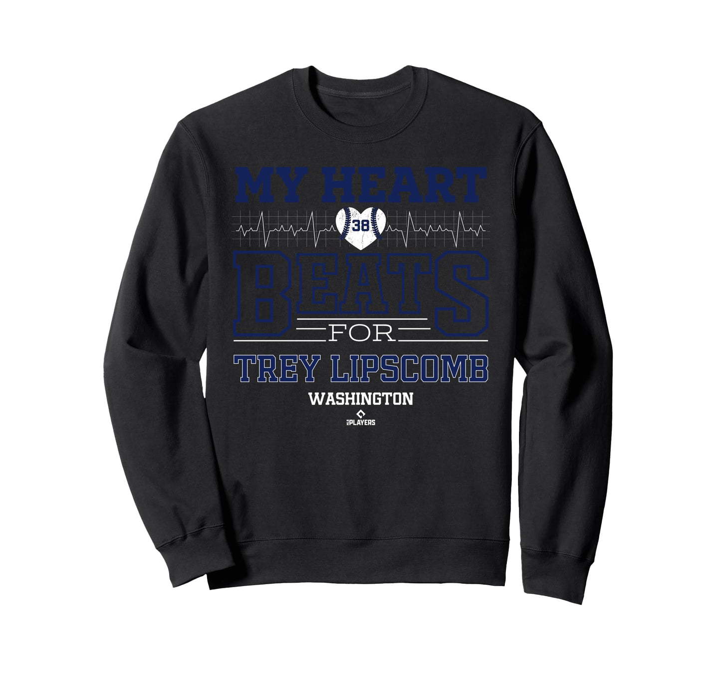 My Heart Beats Trey Lipscomb Sweatshirt - Casual Everyday Wear Men Women - T-Shirt, Sweatshirt, Hoodie