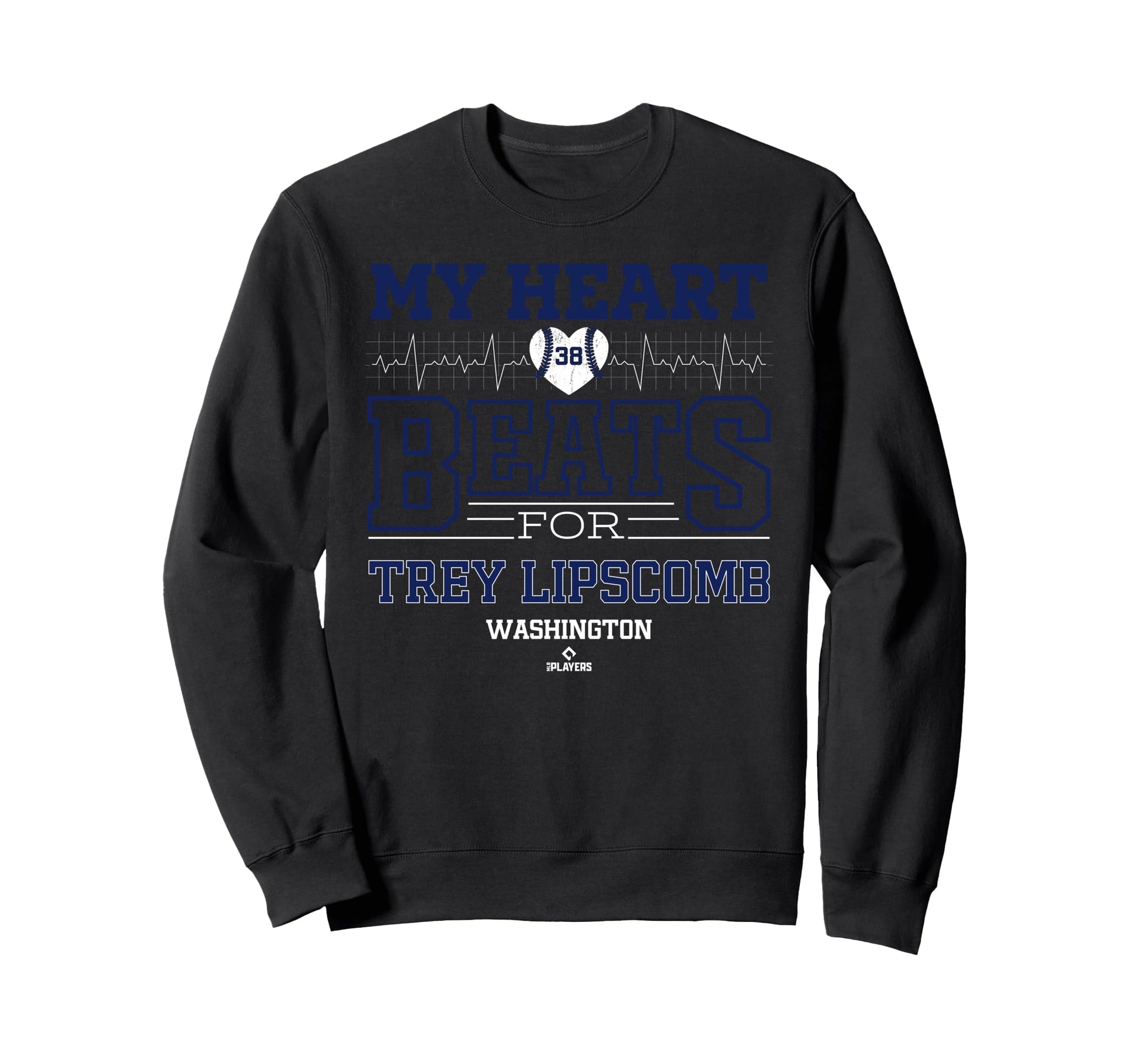 My Heart Beats Trey Lipscomb Sweatshirt - Casual Everyday Wear Men Women - T-Shirt, Sweatshirt, Hoodie
