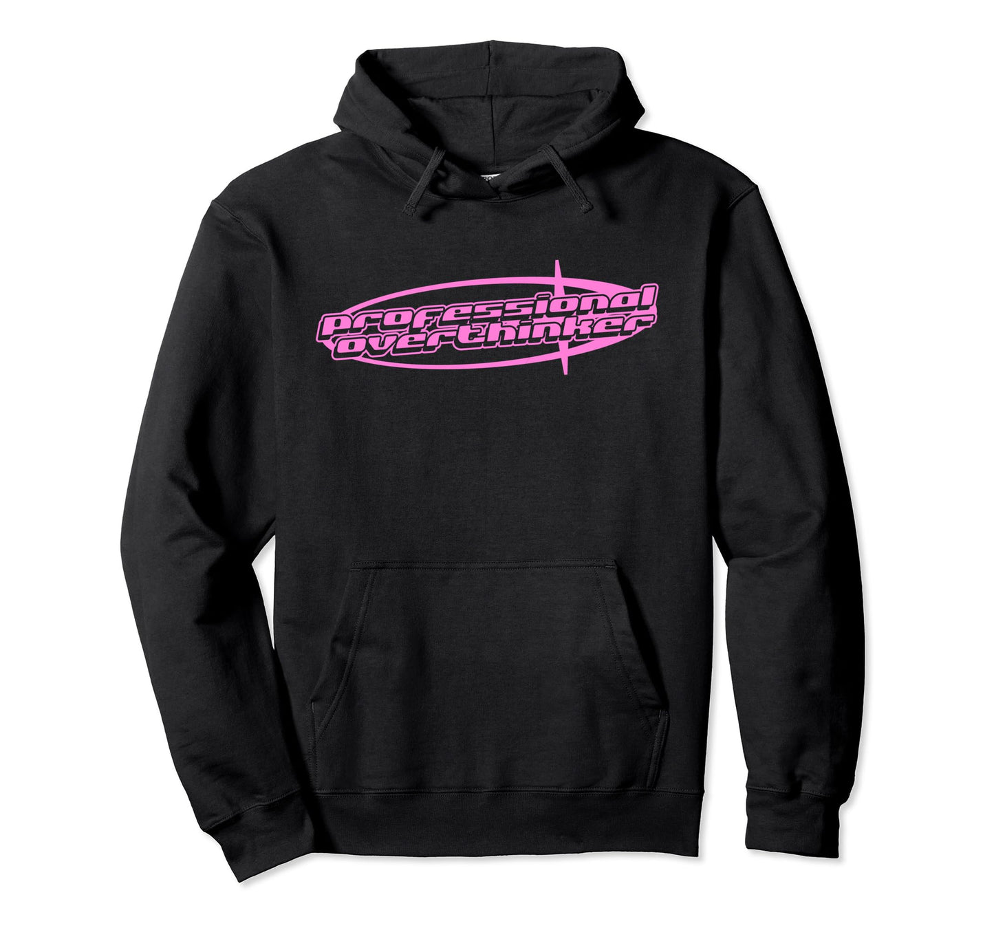 Professional Overthinker Y2K Aesthetic Hoodie - Novelty Apparel Men Women - T-Shirt, Sweatshirt, Hoodie