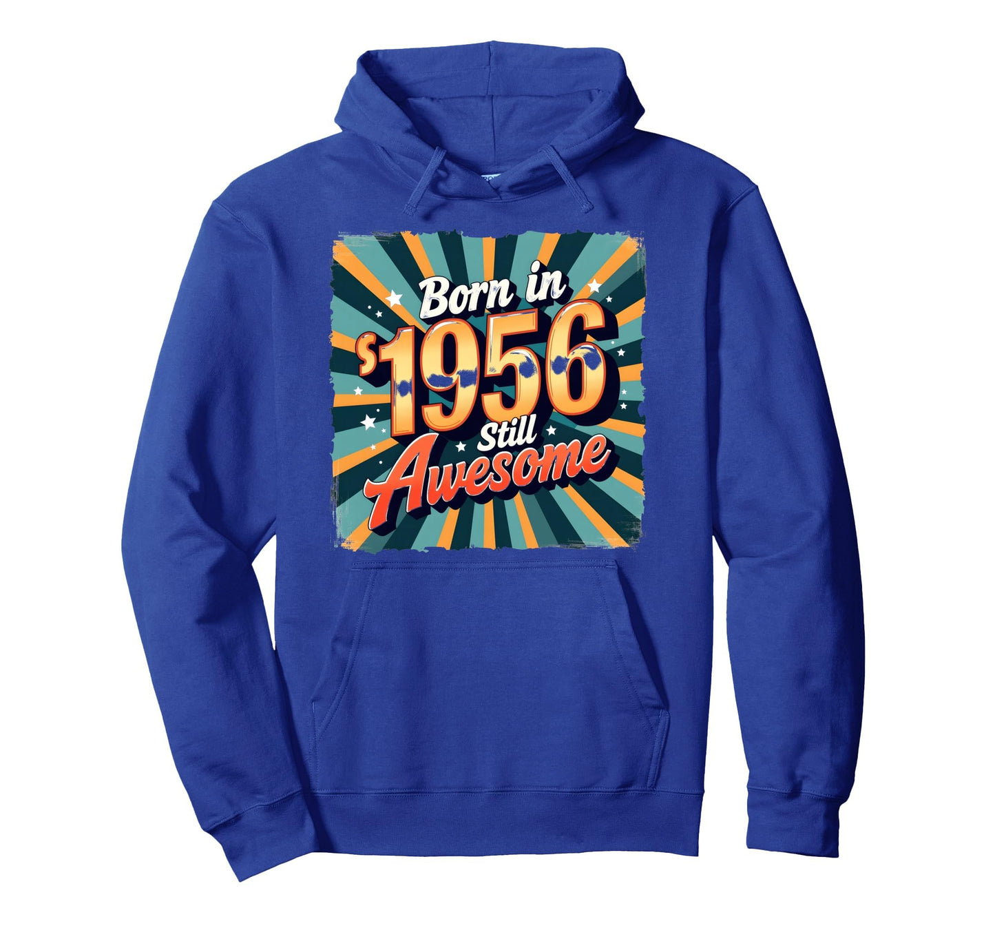 Birthday Gift Born 1956 Still Awesome Hoodie - Graphic Print Men Women - T-Shirt, Sweatshirt, Hoodie