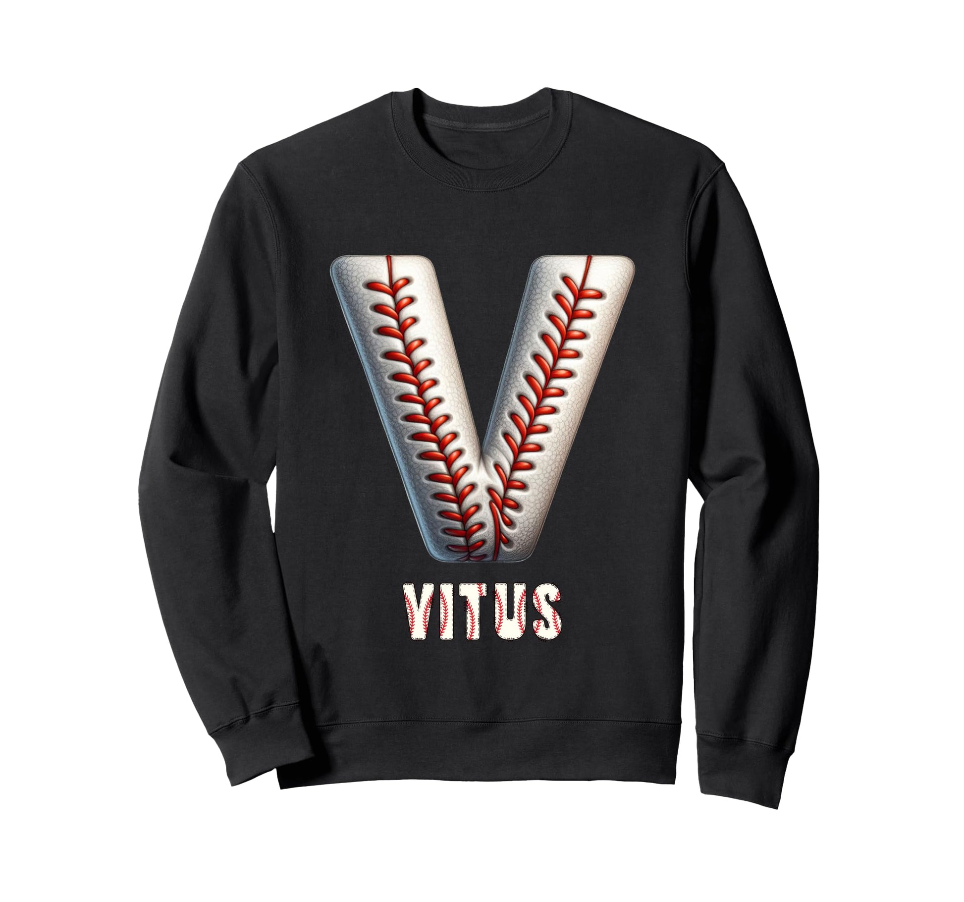 Baseball Home Run Xaver Initial Sweatshirt - Aesthetic Graphic Men Women - T-Shirt, Sweatshirt, Hoodie