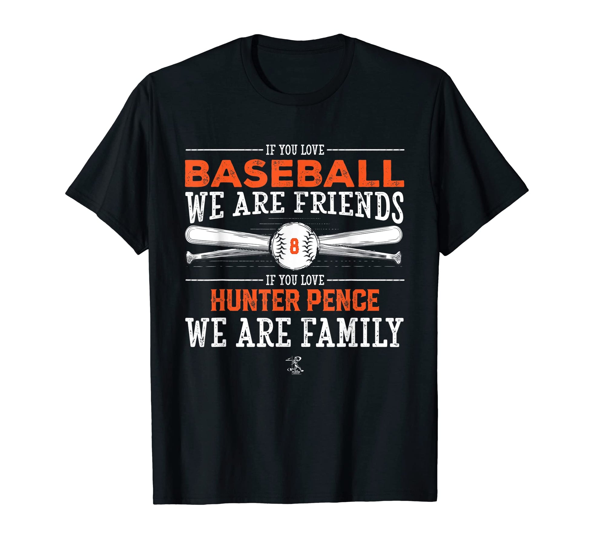 Hunter Pence If You Love Baseball T-Shirt - Minimalist Print Men Women - T-Shirt, Sweatshirt, Hoodie