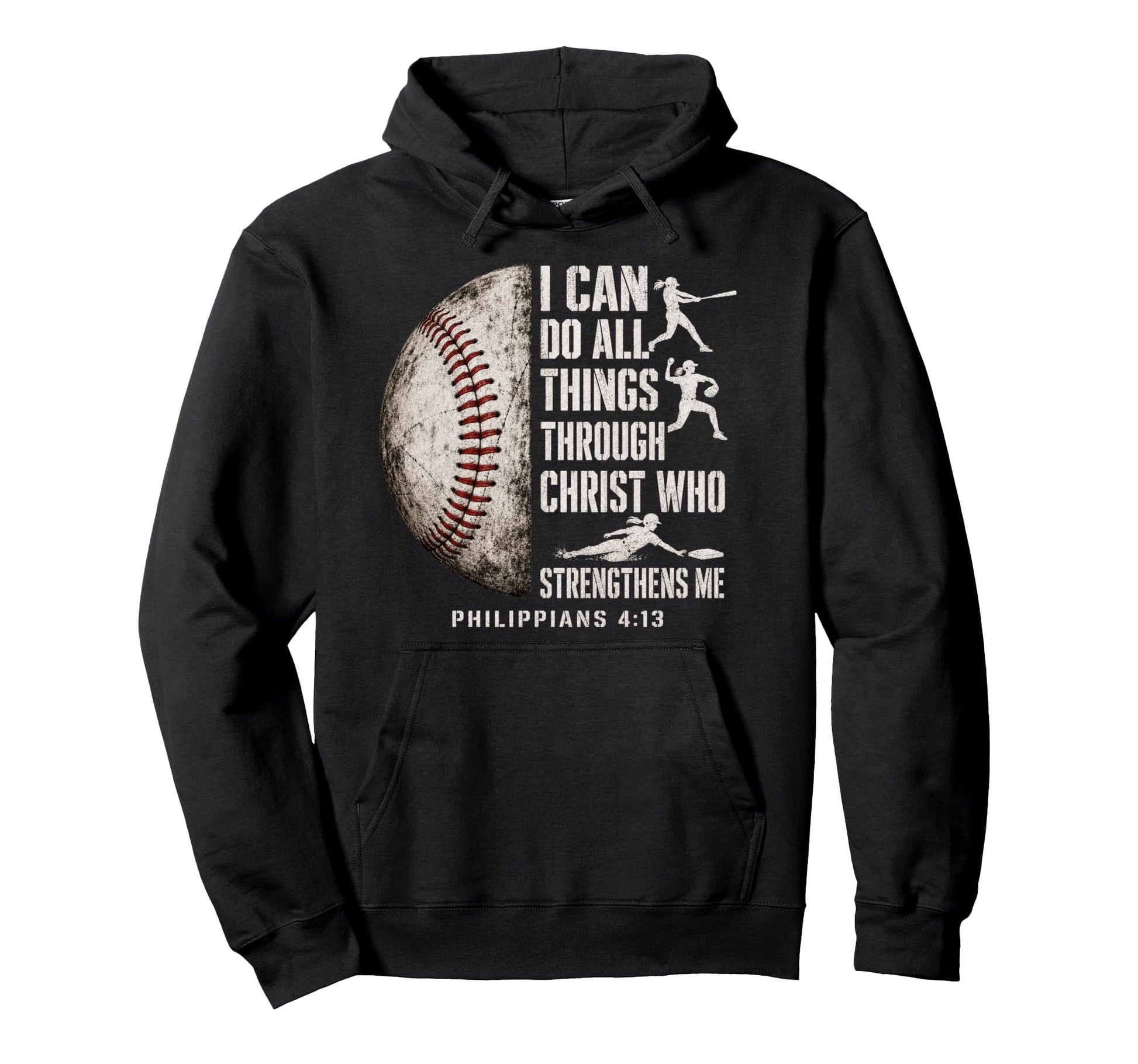 I Can Do All Things Through Christ Hoodie - Aesthetic Graphic for Adults - T-Shirt, Sweatshirt, Hoodie