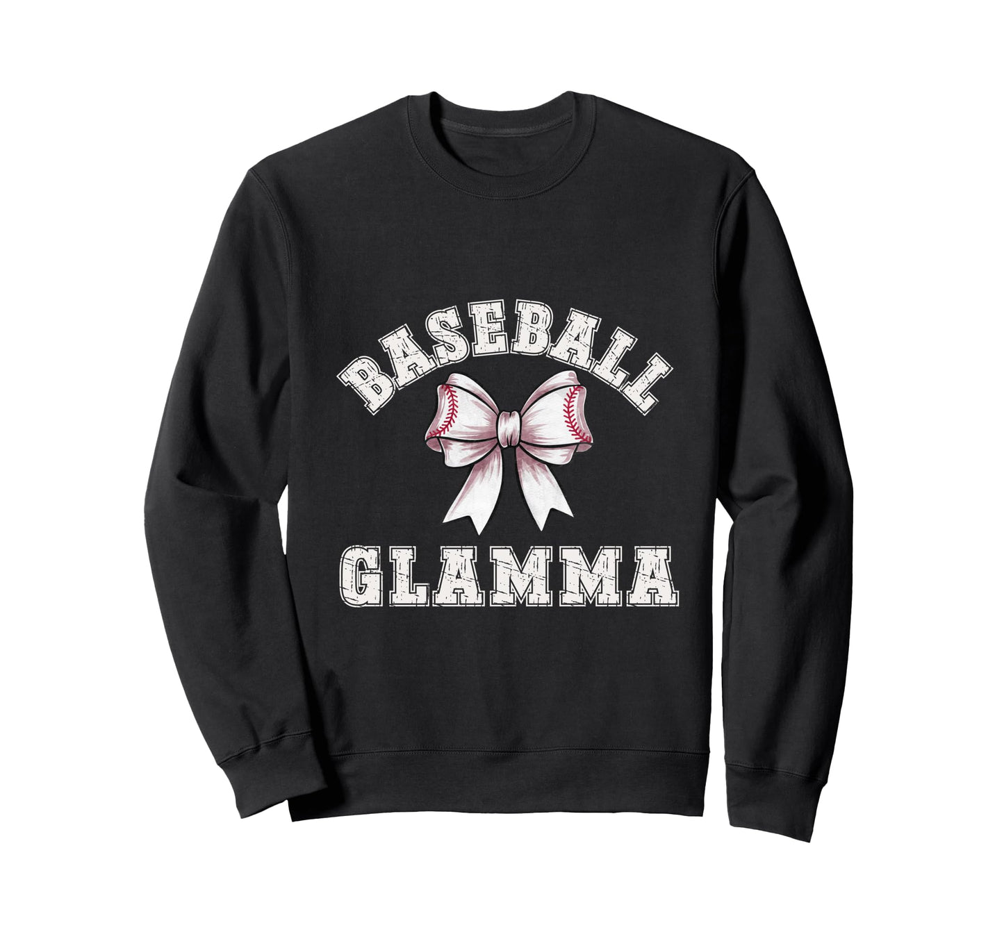 Coquette Baseball Glamma Bow Game Sweatshirt - Novelty Apparel for Adults - T-Shirt, Sweatshirt, Hoodie