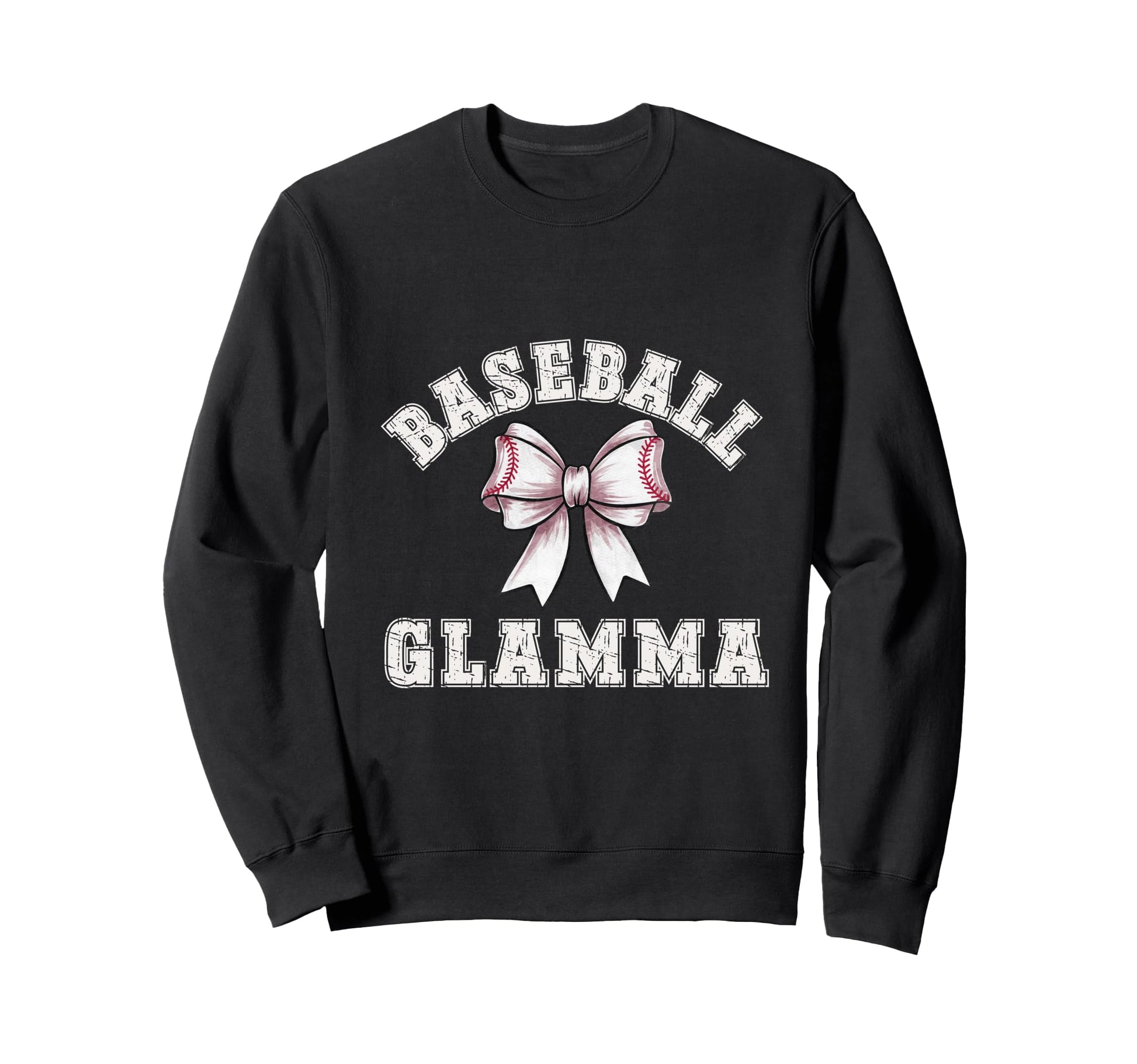 Coquette Baseball Glamma Bow Game Sweatshirt - Novelty Apparel for Adults - T-Shirt, Sweatshirt, Hoodie