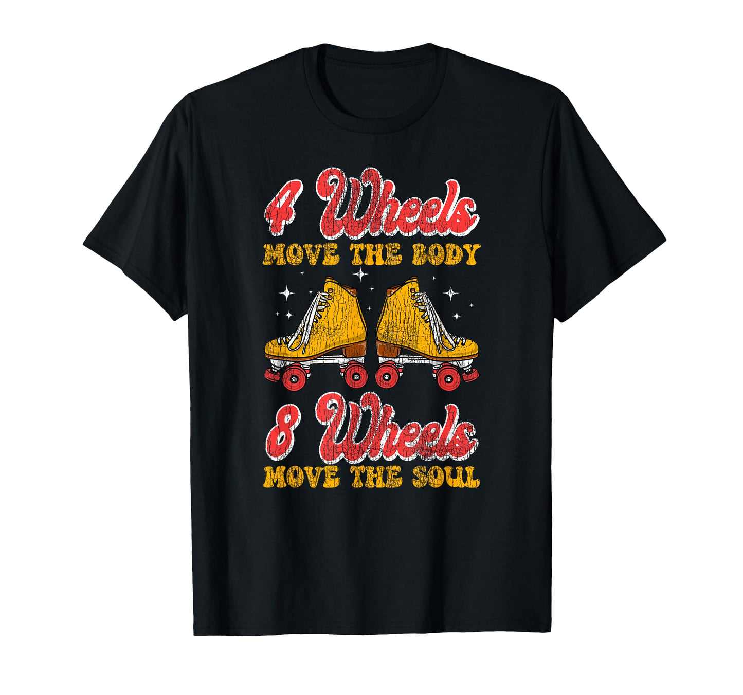 Roller Skating Skate 1970S T-Shirt - Unique Graphic Men Women - T-Shirt, Sweatshirt, Hoodie