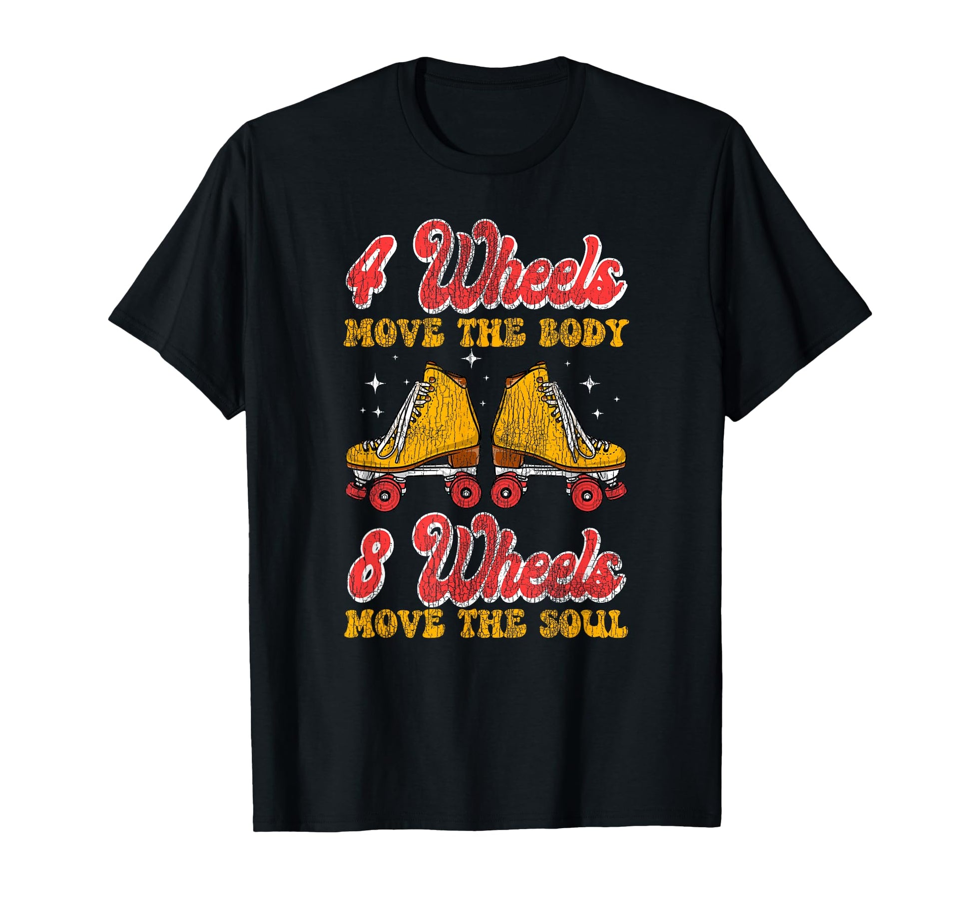 Roller Skating Skate 1970S T-Shirt - Unique Graphic Men Women - T-Shirt, Sweatshirt, Hoodie
