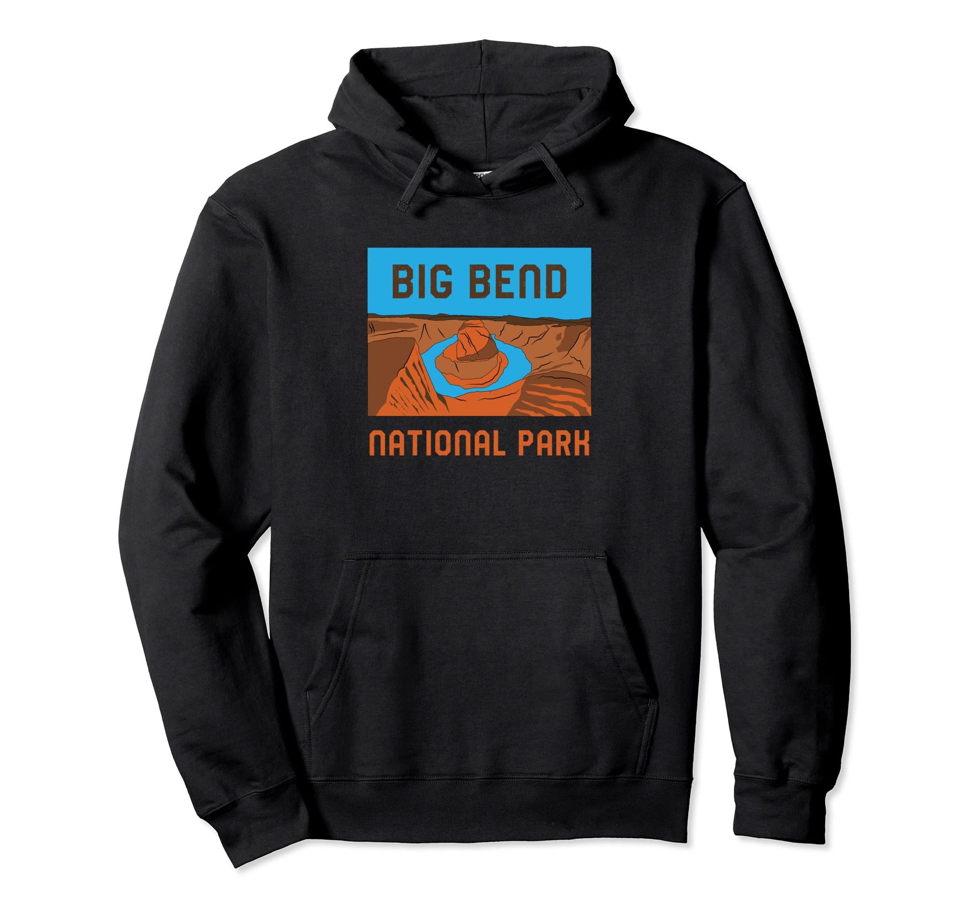 Big Bend National Park Texas Hoodie - Streetwear Style for Adults - T-Shirt, Sweatshirt, Hoodie