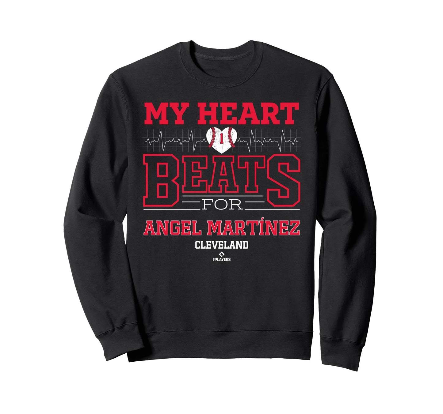 My Heart Beats Angel Mart Nez Sweatshirt - Minimalist Print Men Women - T-Shirt, Sweatshirt, Hoodie