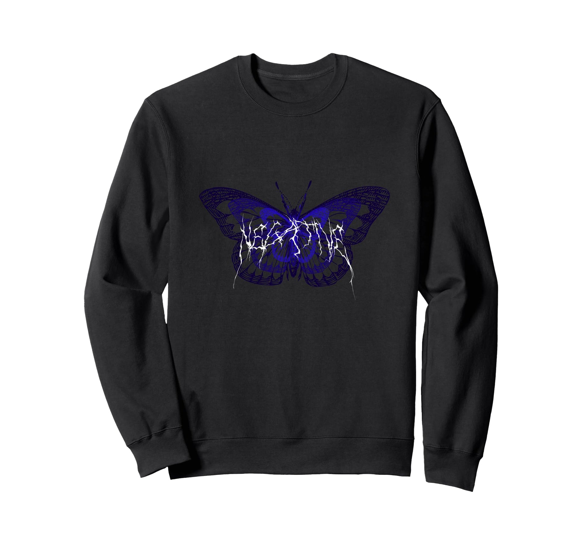 Butterfly Negative Y2K Grunge Sweatshirt - Novelty Apparel Men Women - T-Shirt, Sweatshirt, Hoodie