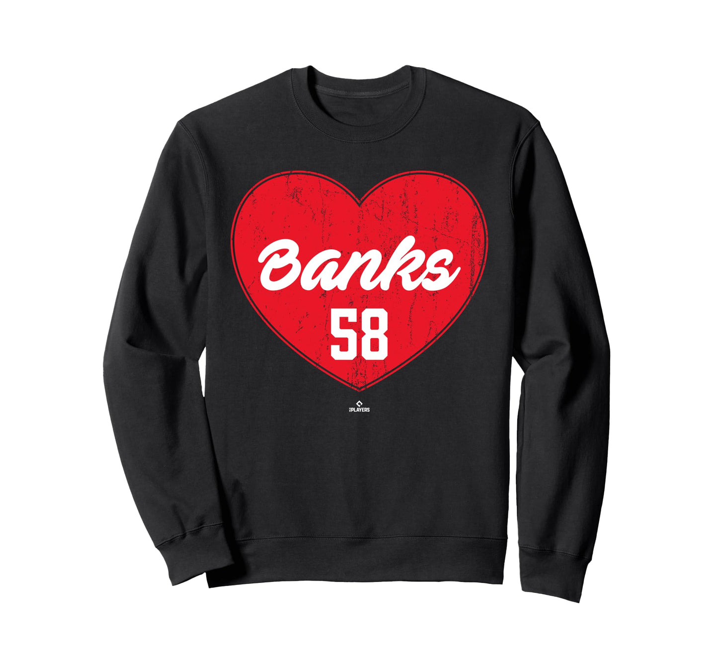 Distressed Heart Tanner Banks Sweatshirt - Graphic Print for Adults - T-Shirt, Sweatshirt, Hoodie