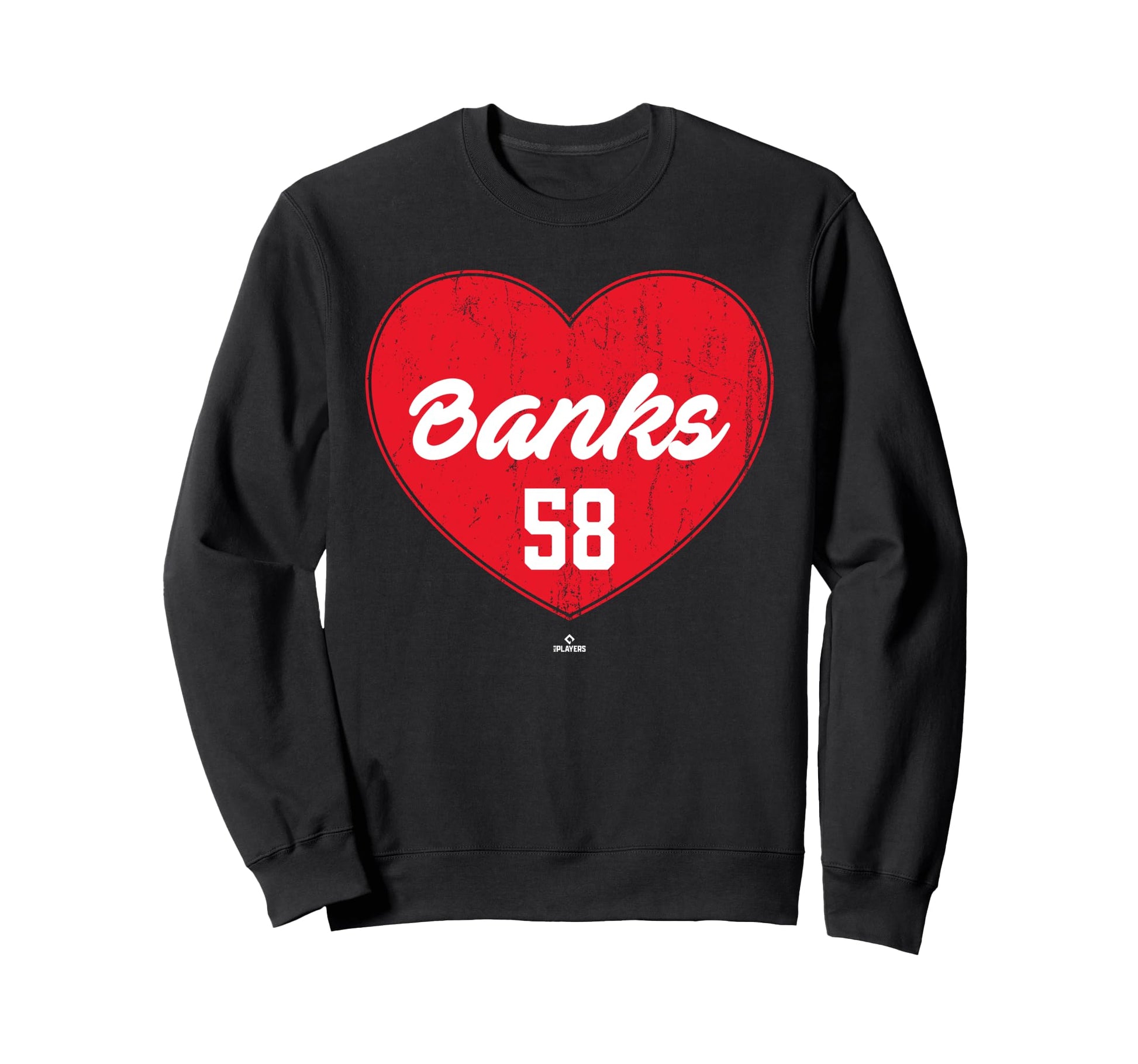 Distressed Heart Tanner Banks Sweatshirt - Graphic Print for Adults - T-Shirt, Sweatshirt, Hoodie