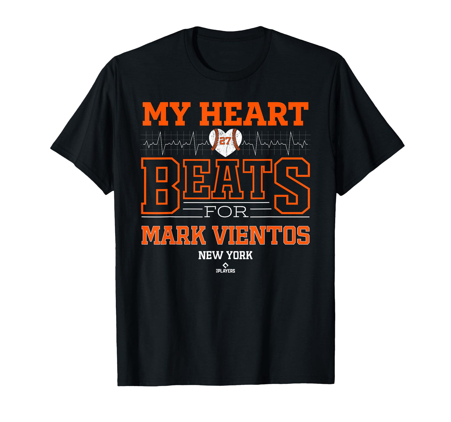 My Heart Beats Mark Vientos New York T-Shirt - Custom Art Print for Adults - T-Shirt, Sweatshirt, Hoodie