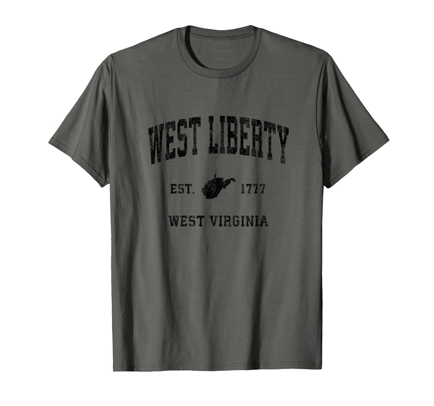 West Liberty West Virginia Wv Athletic T-Shirt - Graphic Print for Adults - T-Shirt, Sweatshirt, Hoodie