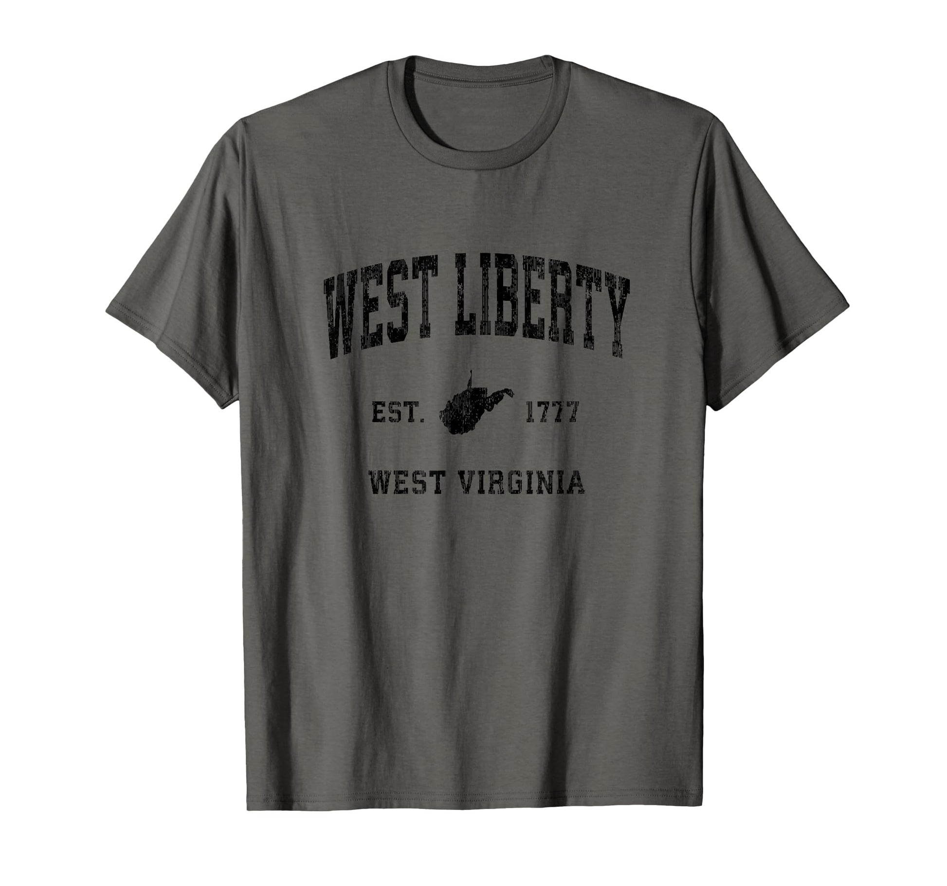 West Liberty West Virginia Wv Athletic T-Shirt - Graphic Print for Adults - T-Shirt, Sweatshirt, Hoodie