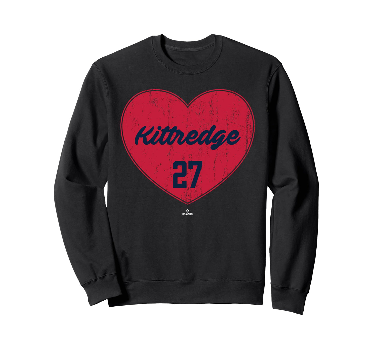 Distressed Heart Andrew Kittredge Sweatshirt - Fun Novelty Design Unisex - T-Shirt, Sweatshirt, Hoodie