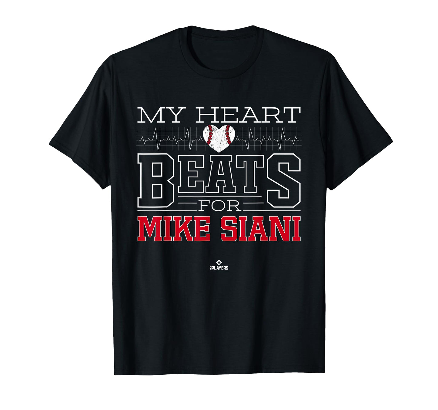 My Heart Beats Mike Siani Prospect T-Shirt - Unique Graphic for Adults - T-Shirt, Sweatshirt, Hoodie