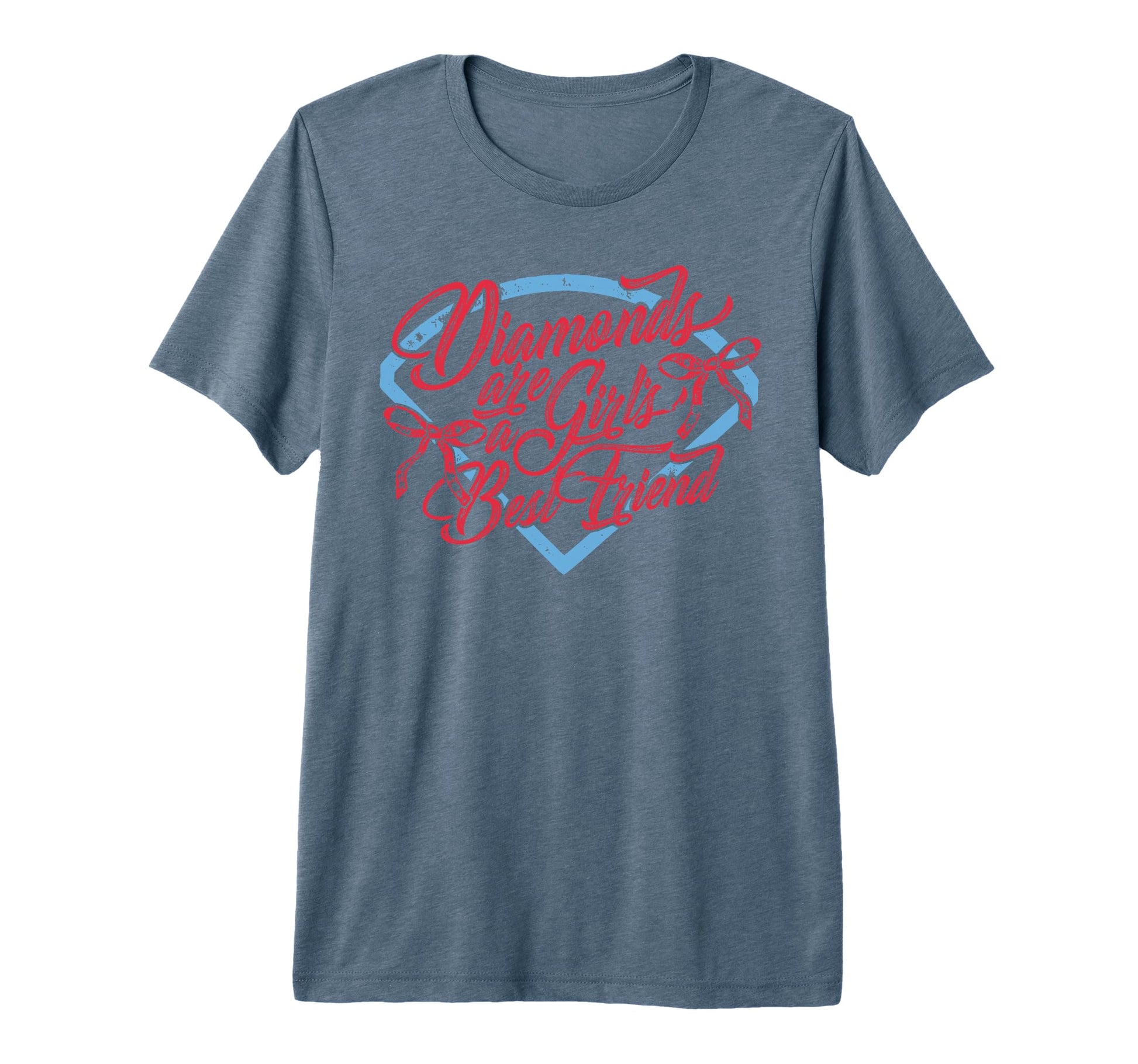 Best Friend Diamonds Are Baseball T-Shirt - Streetwear Style for Adults - T-Shirt, Sweatshirt, Hoodie
