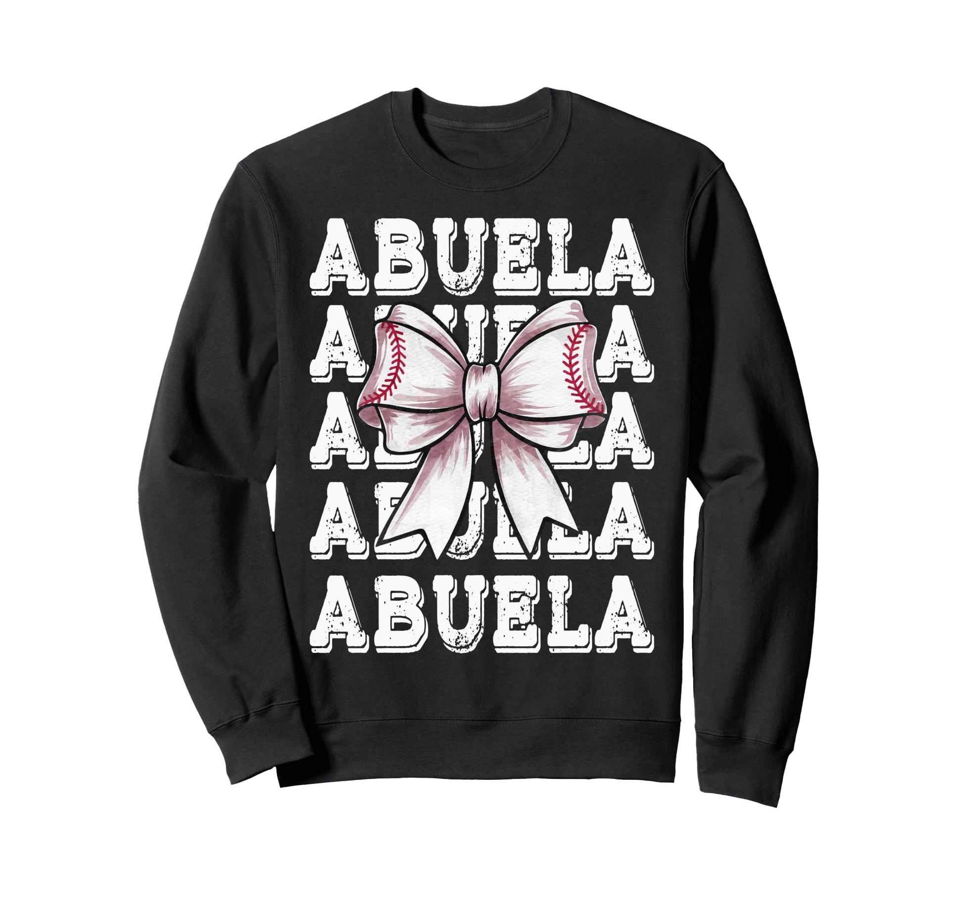 Coquette Baseball Abuela Sweatshirt - Aesthetic Graphic for Adults - T-Shirt, Sweatshirt, Hoodie