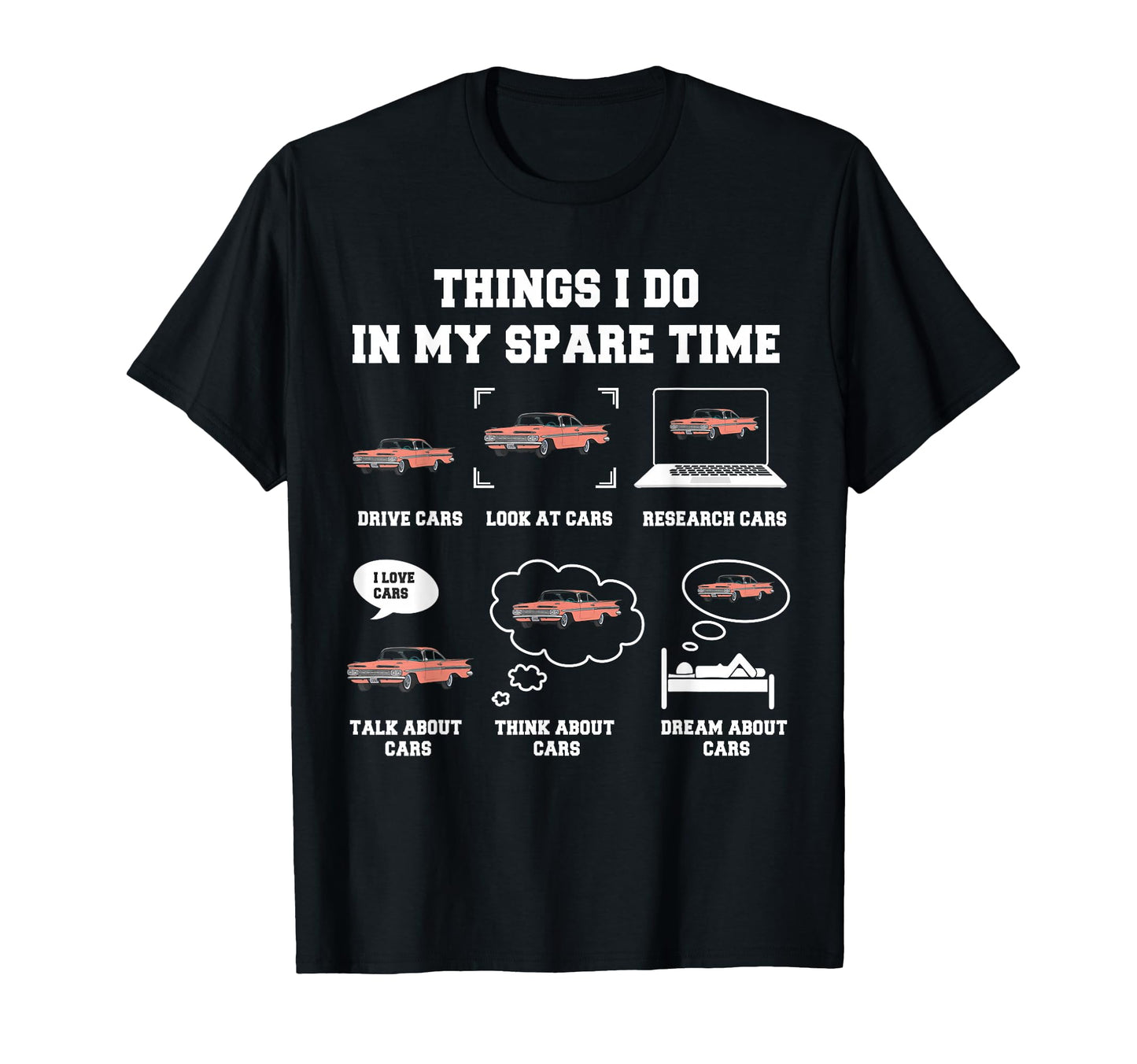 1959 59 Impala I Do My Space Time T-Shirt - Streetwear Style for Adults - T-Shirt, Sweatshirt, Hoodie