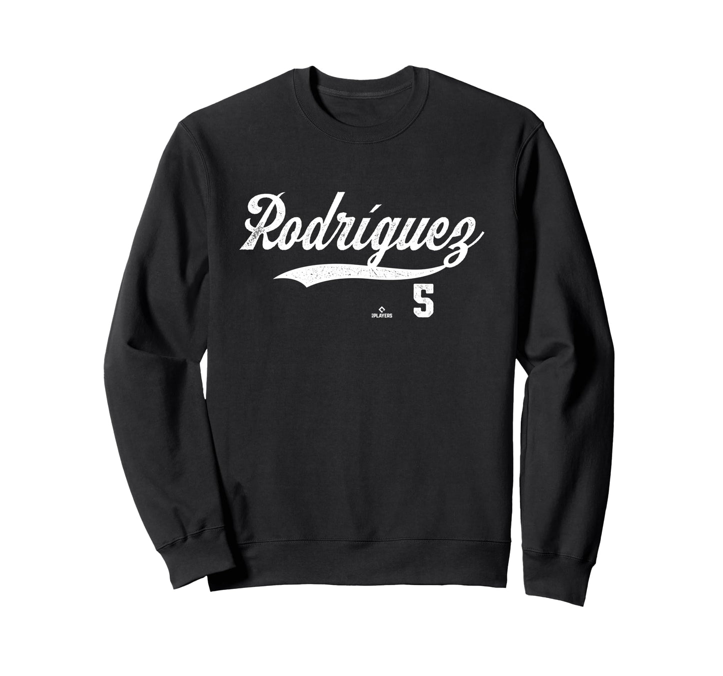 Distressed Swoosh Endy Rodr Guez Sweatshirt - Novelty Apparel for Adults - T-Shirt, Sweatshirt, Hoodie