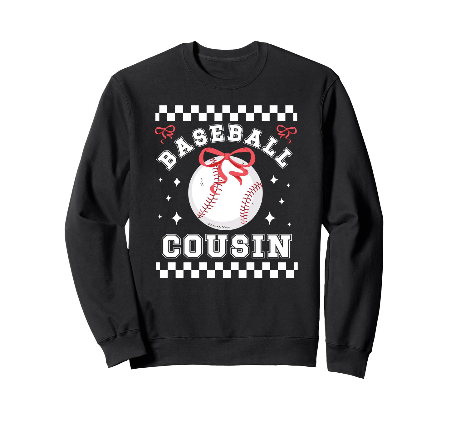 Baseball Cousin Coquette Cousin Sweatshirt - Minimalist Print Men Women - T-Shirt, Sweatshirt, Hoodie