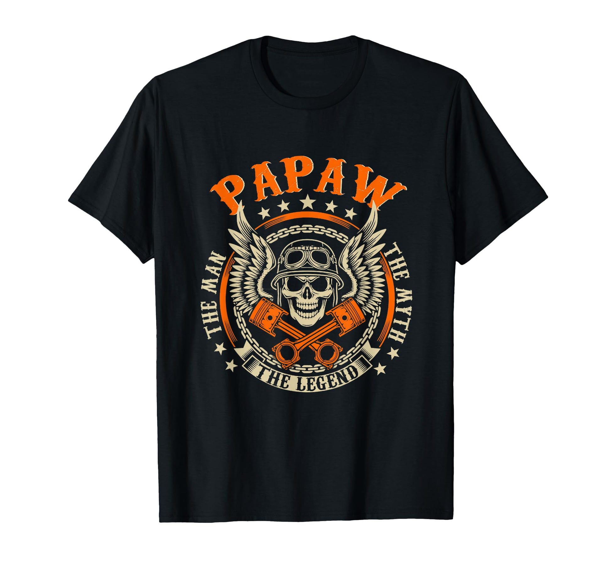 Biker Papaw Motorcycles Biker Fathers T-Shirt - Unique Graphic Men Women - T-Shirt, Sweatshirt, Hoodie
