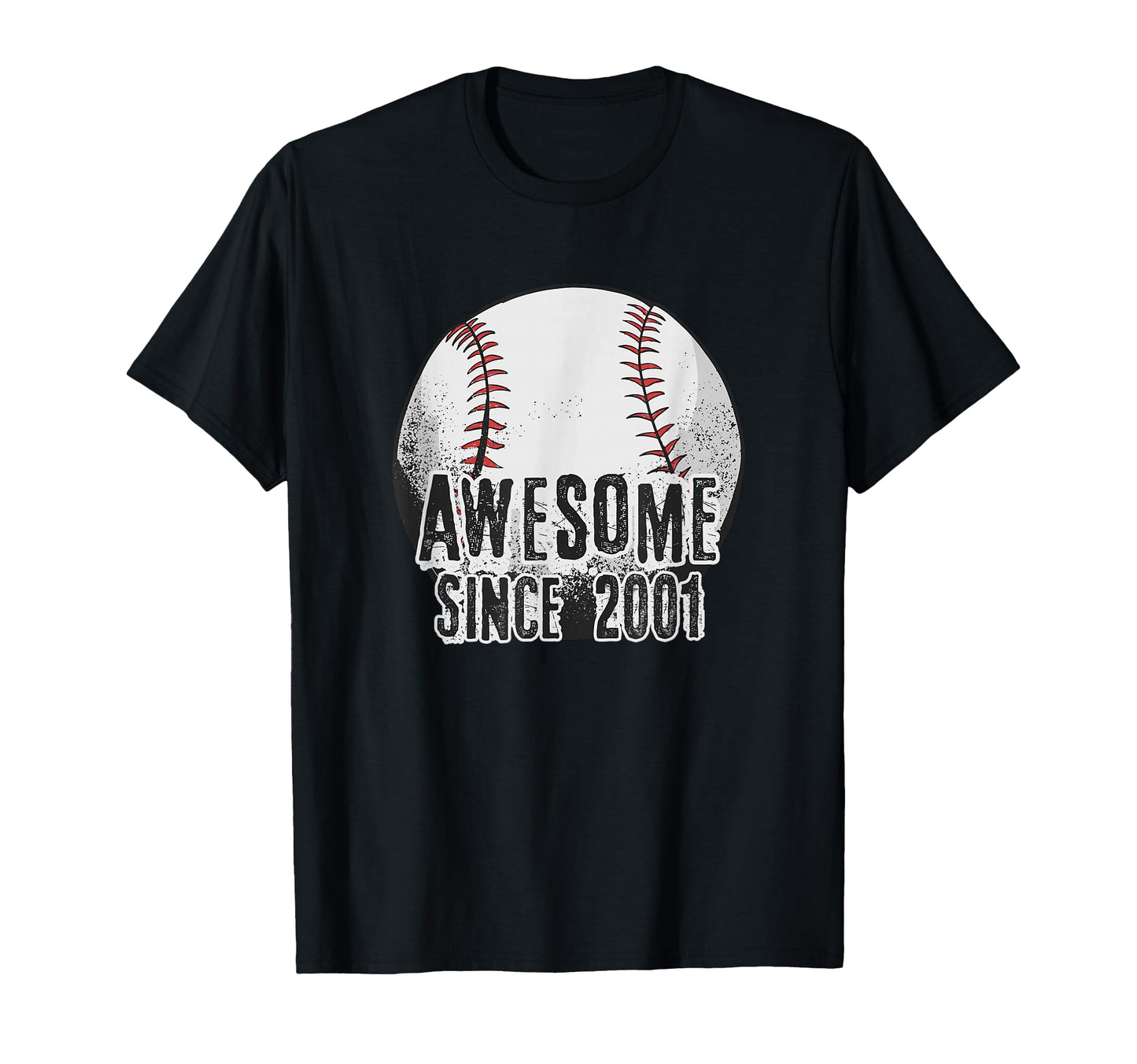 Awesome Since 2001 25 Year Old T-Shirt - Custom Art Print for Adults - T-Shirt, Sweatshirt, Hoodie