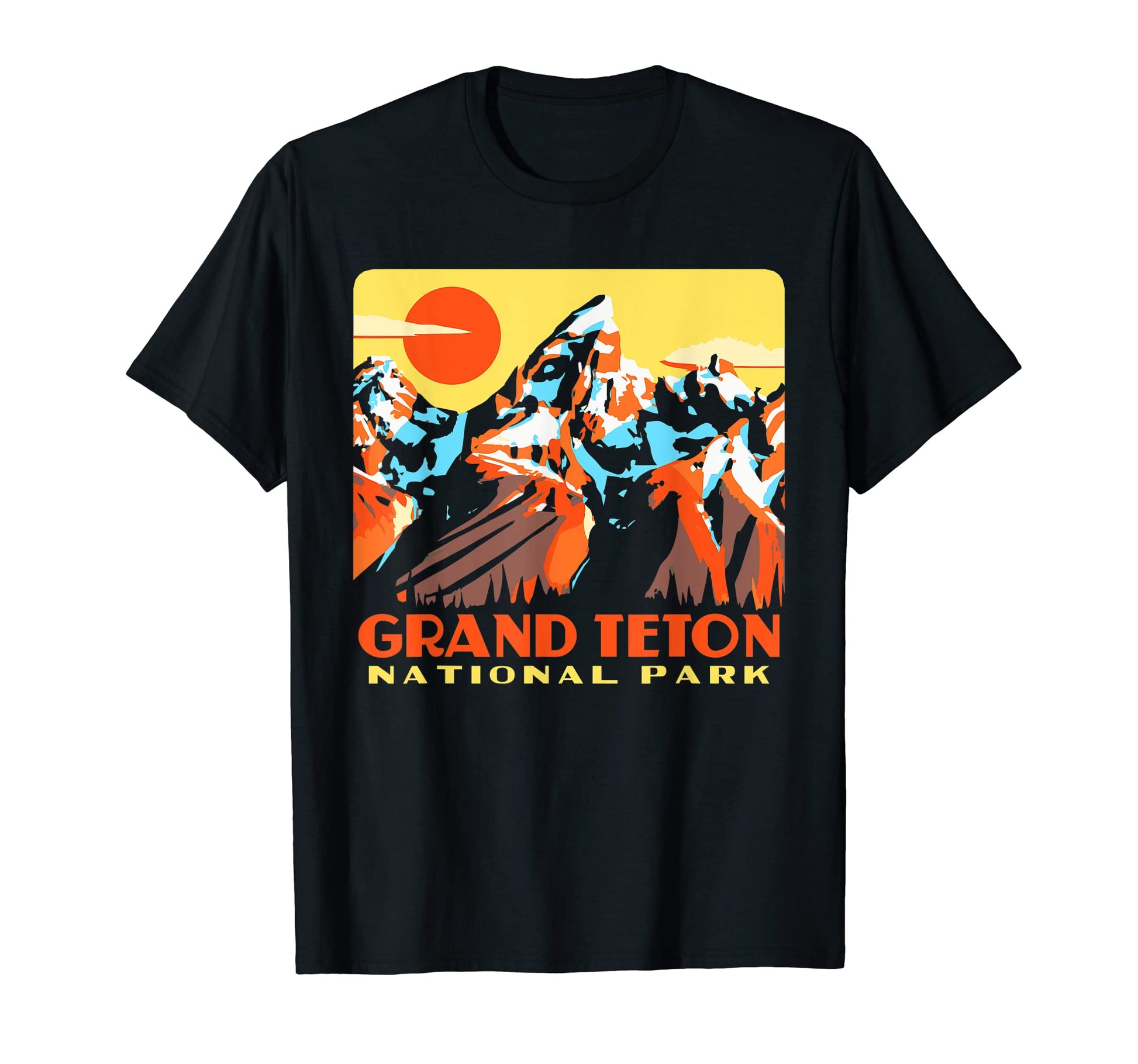 Grand Teton National Park Parks T-Shirt - Unique Graphic Unisex - T-Shirt, Sweatshirt, Hoodie