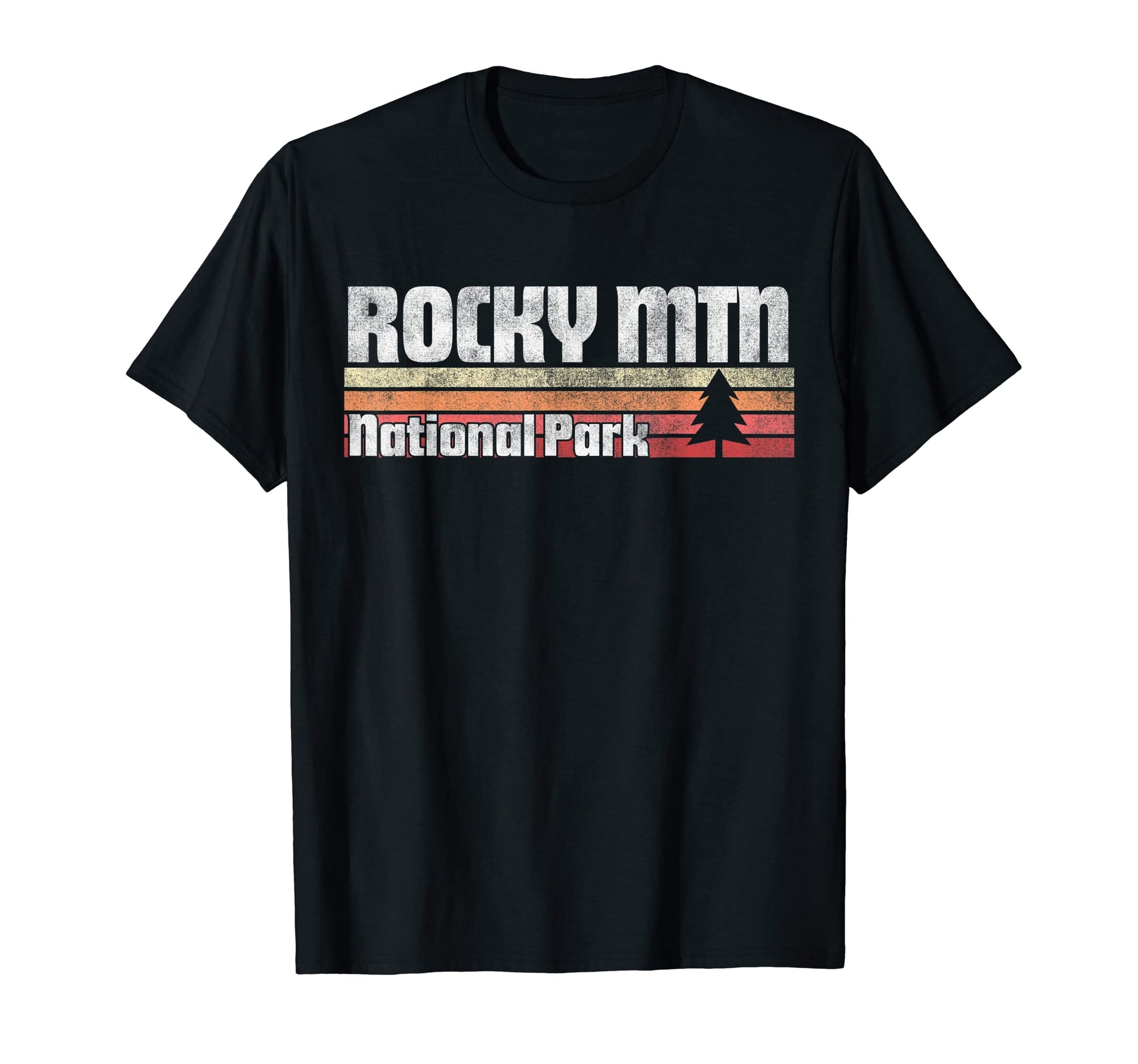 Rocky Mountain National Park 70S 80S T-Shirt - Trendy Graphic for Adults - T-Shirt, Sweatshirt, Hoodie