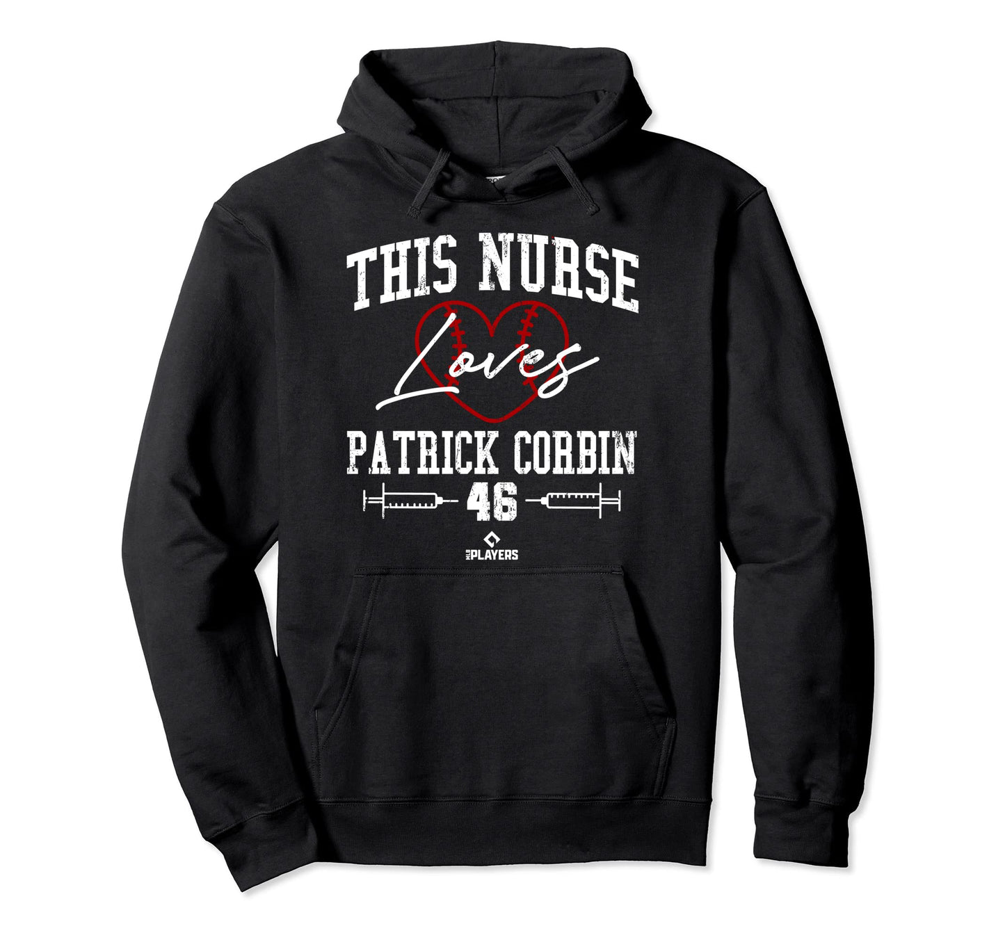 This Nurse Loves Patrick Corbin Hoodie - Novelty Apparel Men Women - T-Shirt, Sweatshirt, Hoodie
