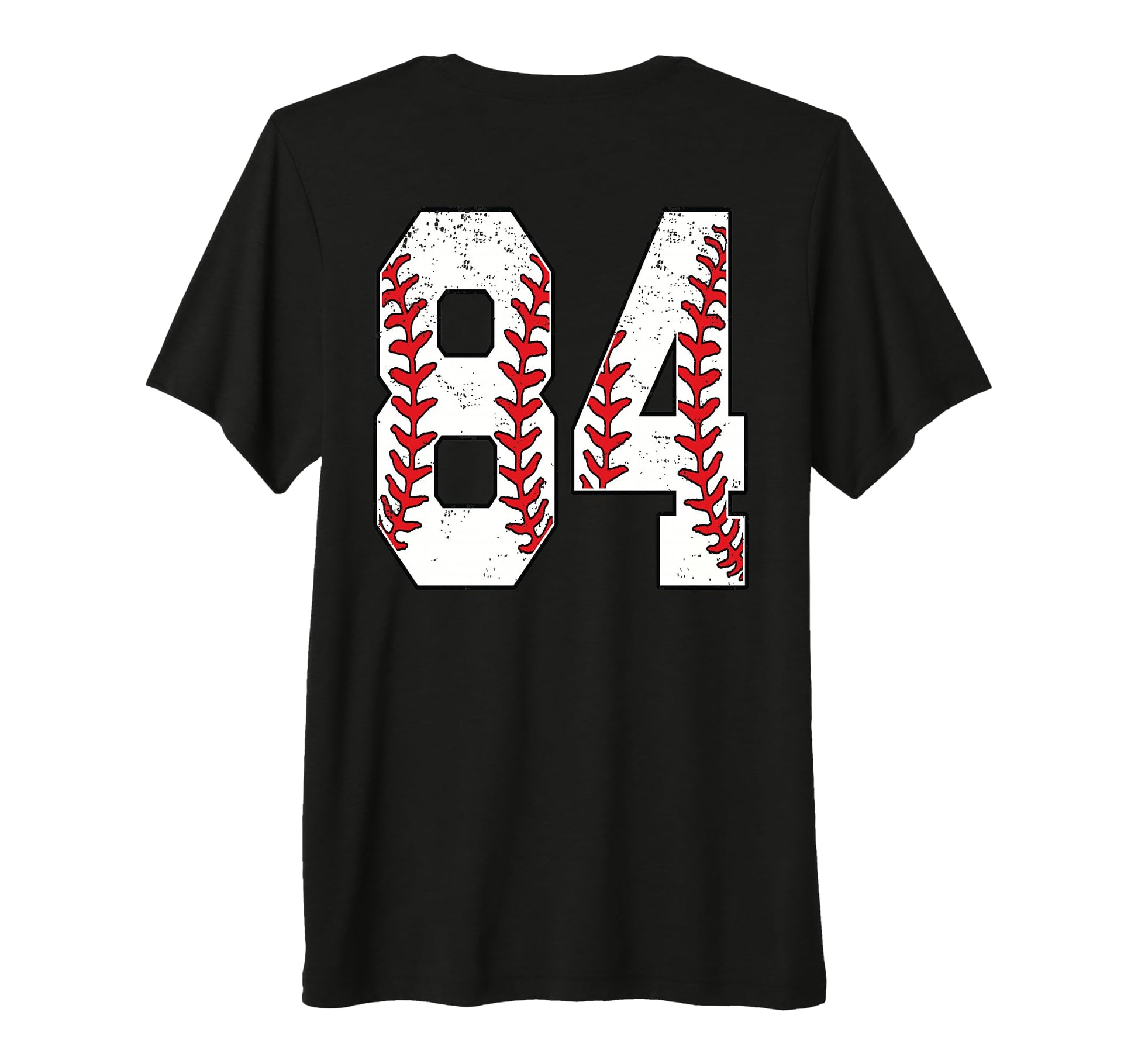 Number 84 Baseball Jersey Number 84 T-Shirt - Aesthetic Graphic Men Women - T-Shirt, Sweatshirt, Hoodie
