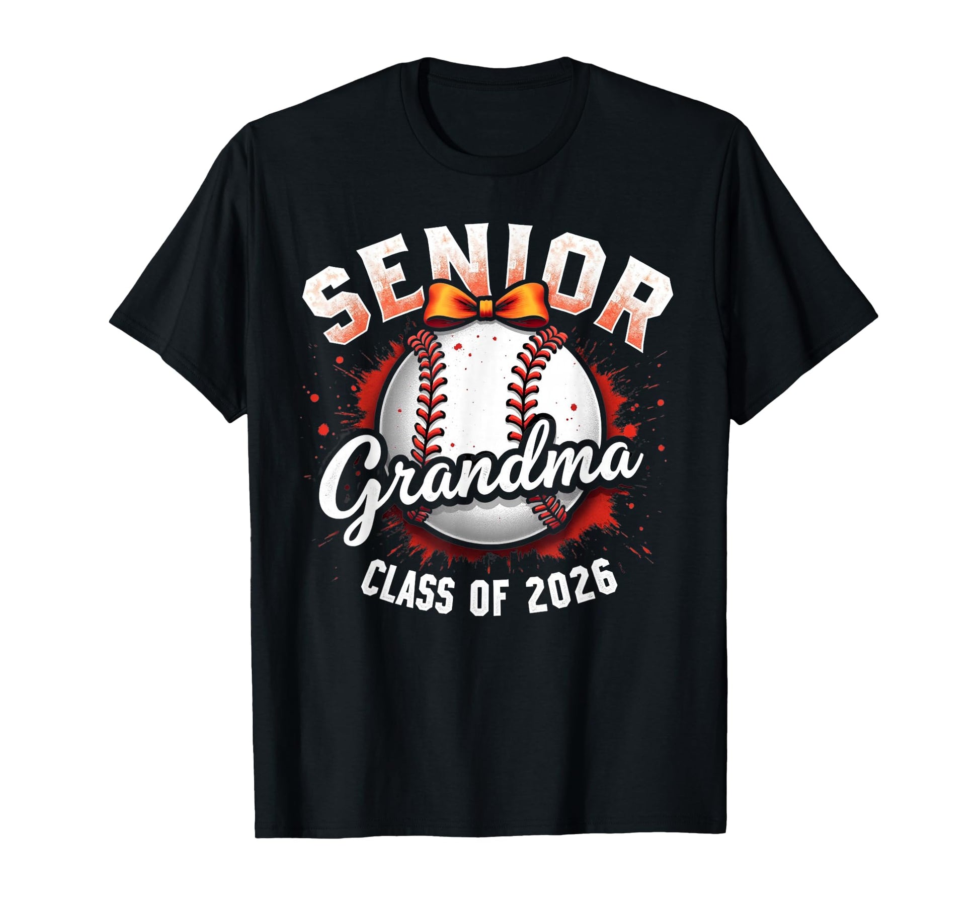 Senior Grandma 2026 Baseball Mama T-Shirt - Streetwear Style Men Women - T-Shirt, Sweatshirt, Hoodie