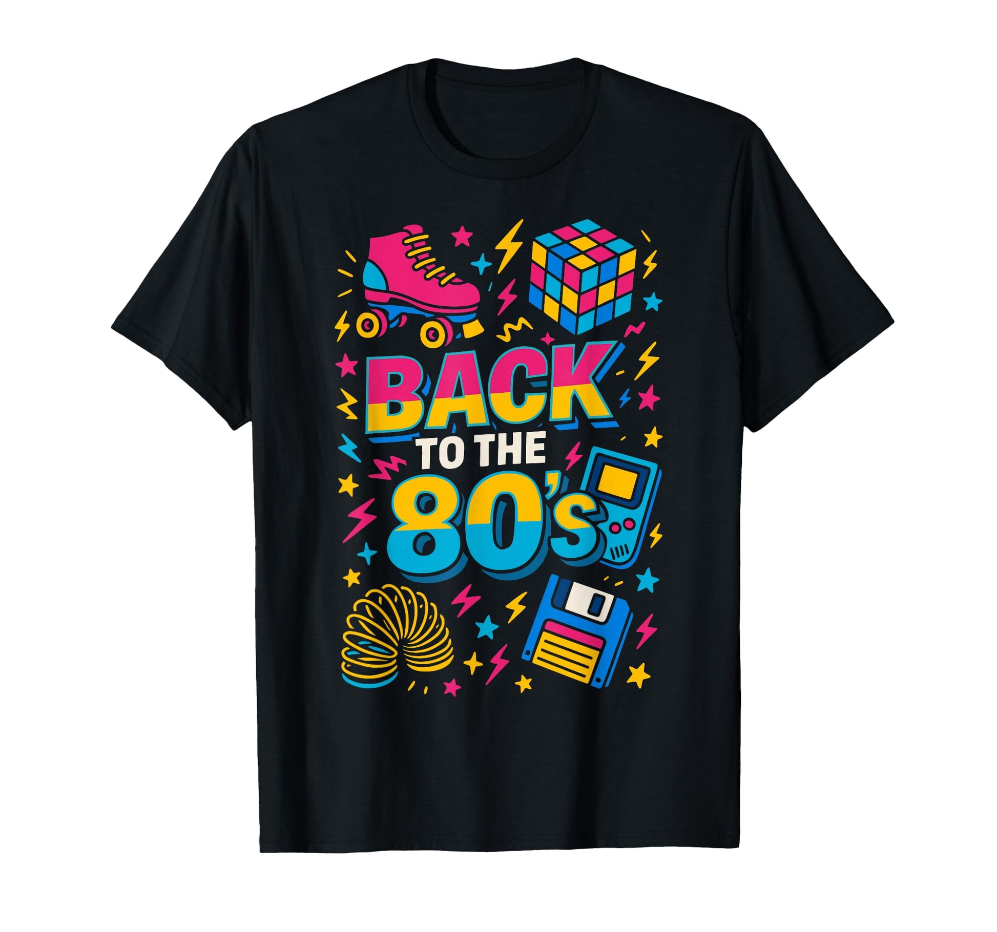 Back To 80S Roller Skate Gift T-Shirt - Aesthetic Graphic Men Women - T-Shirt, Sweatshirt, Hoodie