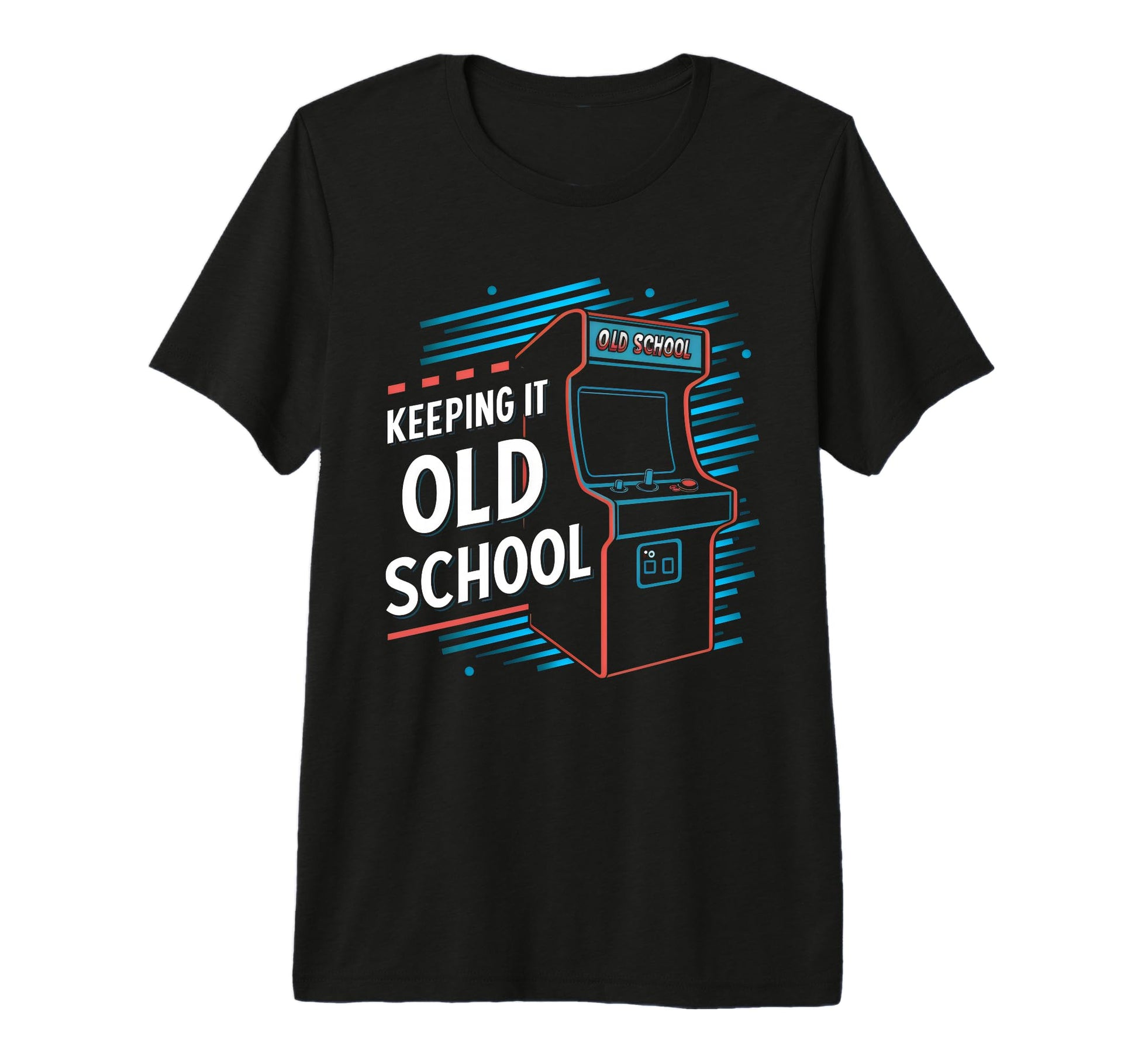 Keeping It Old School Gamer 80S 90S T-Shirt - Streetwear Style Men Women - T-Shirt, Sweatshirt, Hoodie