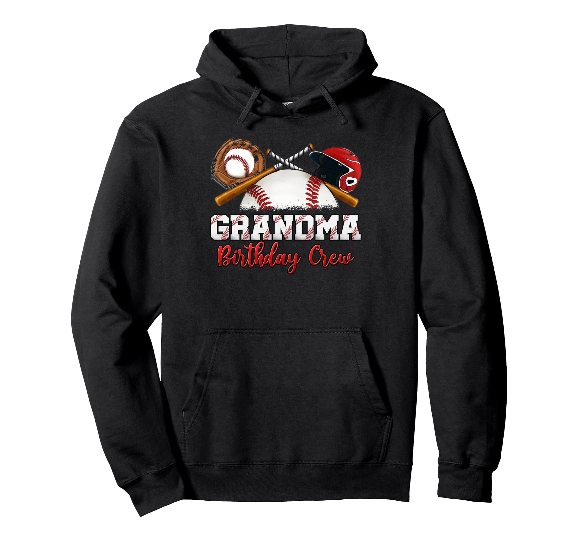 Baseball Birthday Party Sports Hoodie - Casual Everyday Wear for Adults - T-Shirt, Sweatshirt, Hoodie