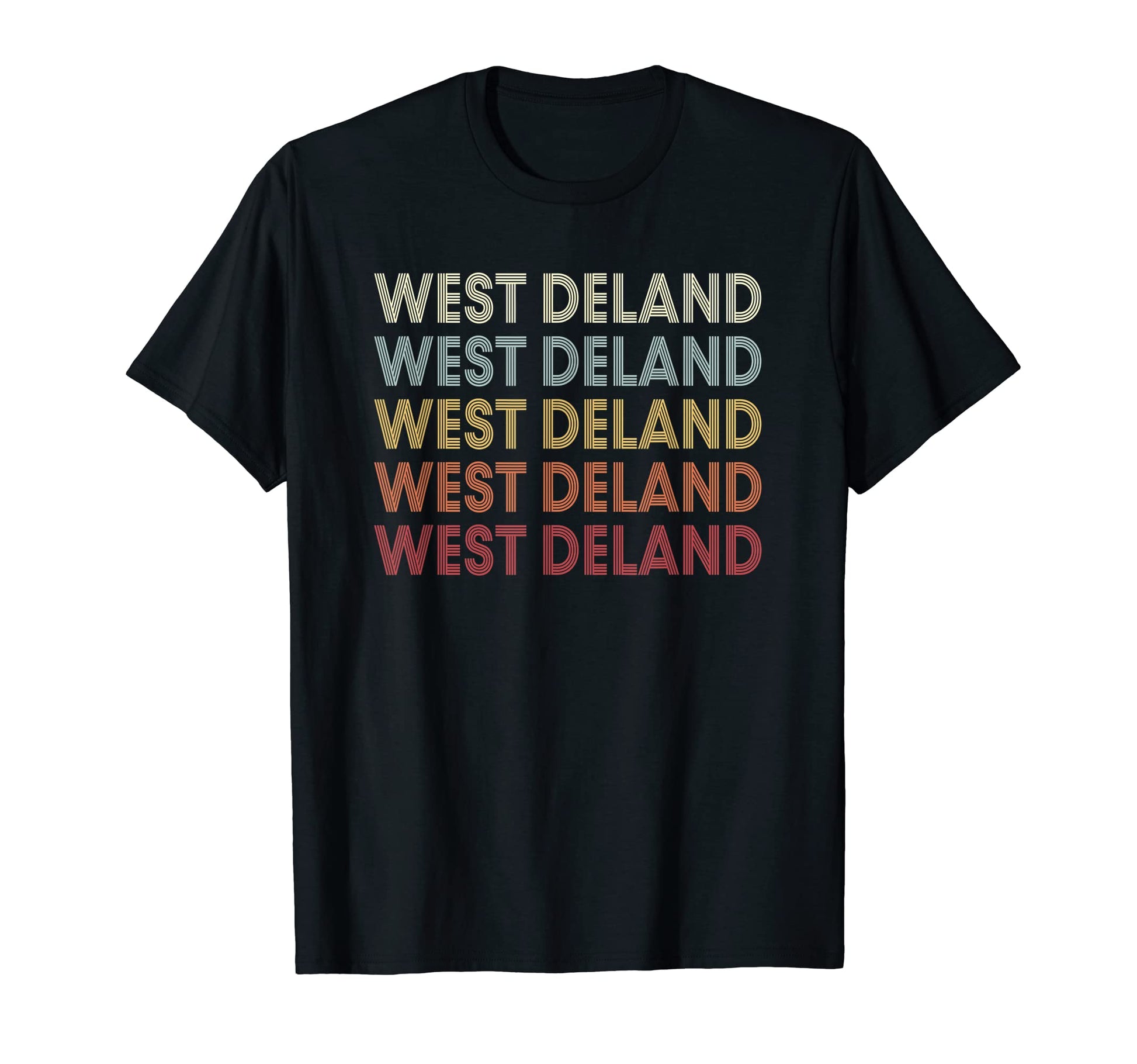 West Deland Florida West Deland Fl T-Shirt - Aesthetic Graphic for Adults - T-Shirt, Sweatshirt, Hoodie