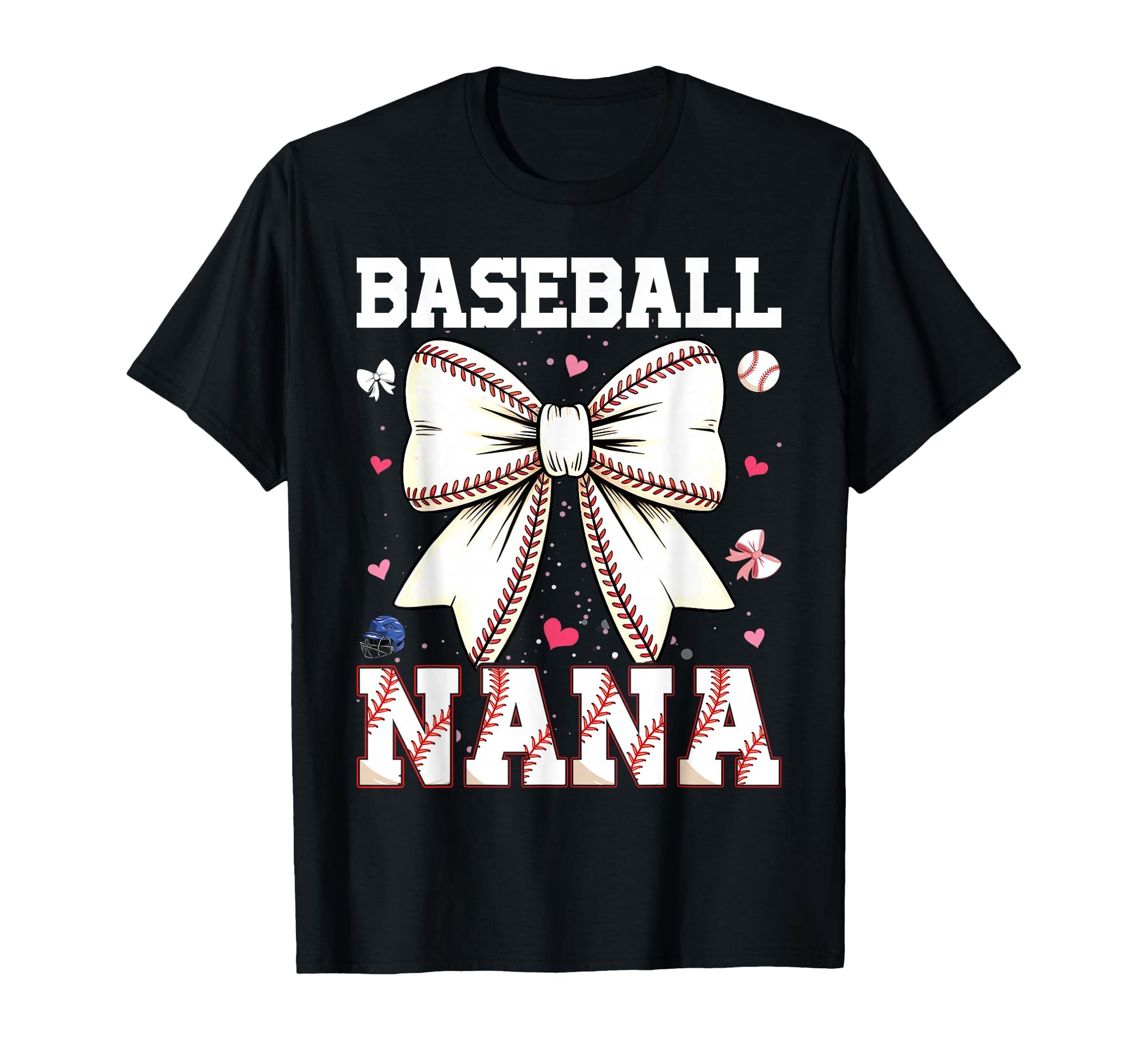 Womens Baseball Nana Coquette T-Shirt - Casual Everyday Wear for Adults - T-Shirt, Sweatshirt, Hoodie